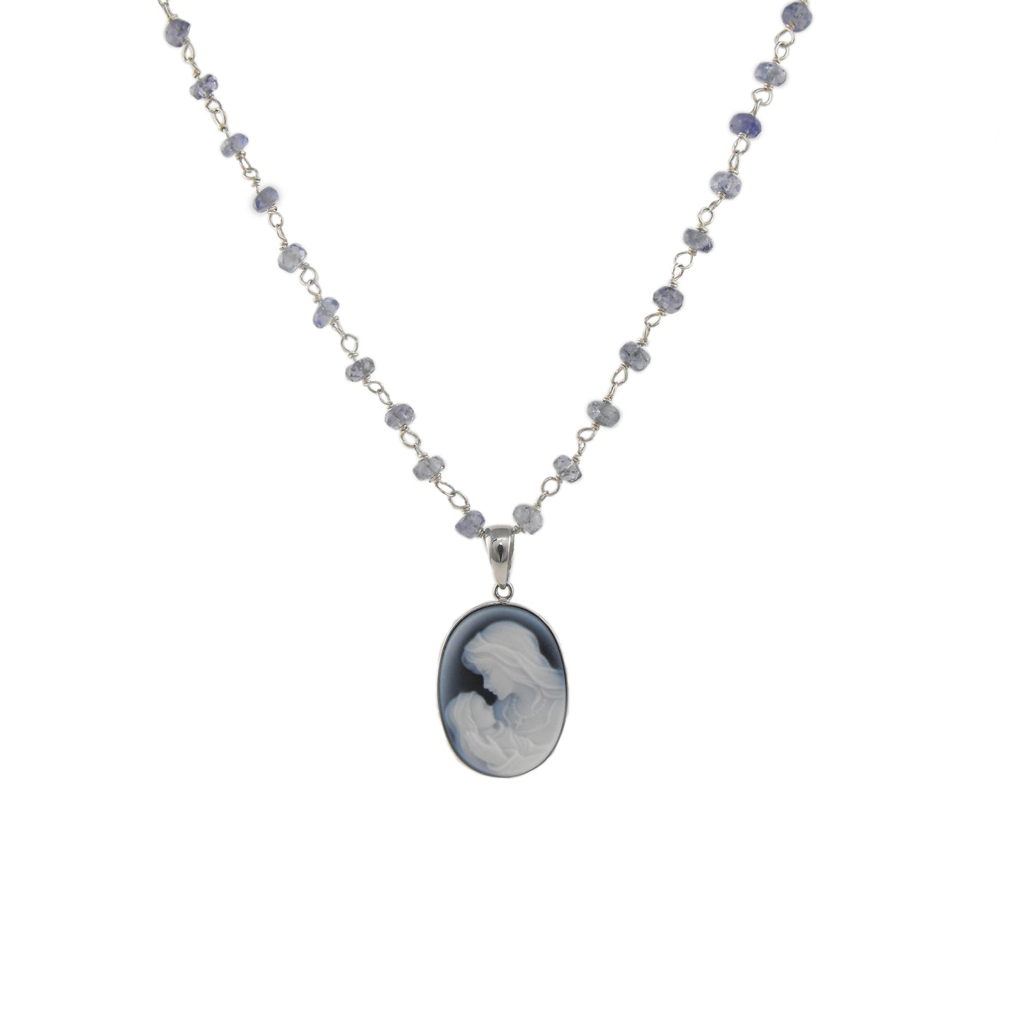 14k Mother's Treasure Tanzanite Necklace