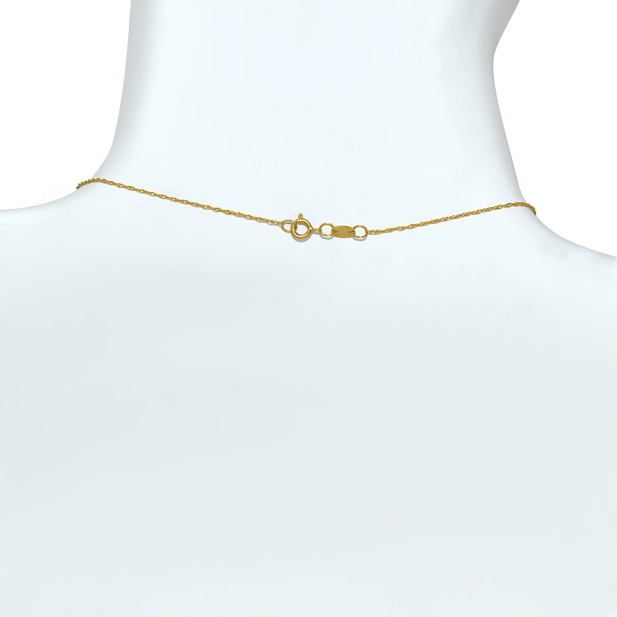 14k Blue Topaz Heart Diamond Pendant Necklace 17"