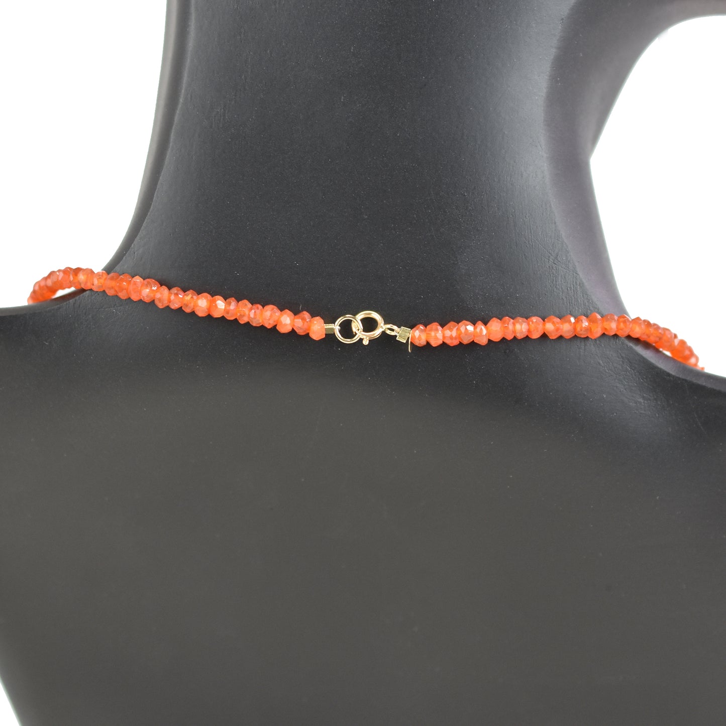 14k Gemstones & Gold Roundel Necklace