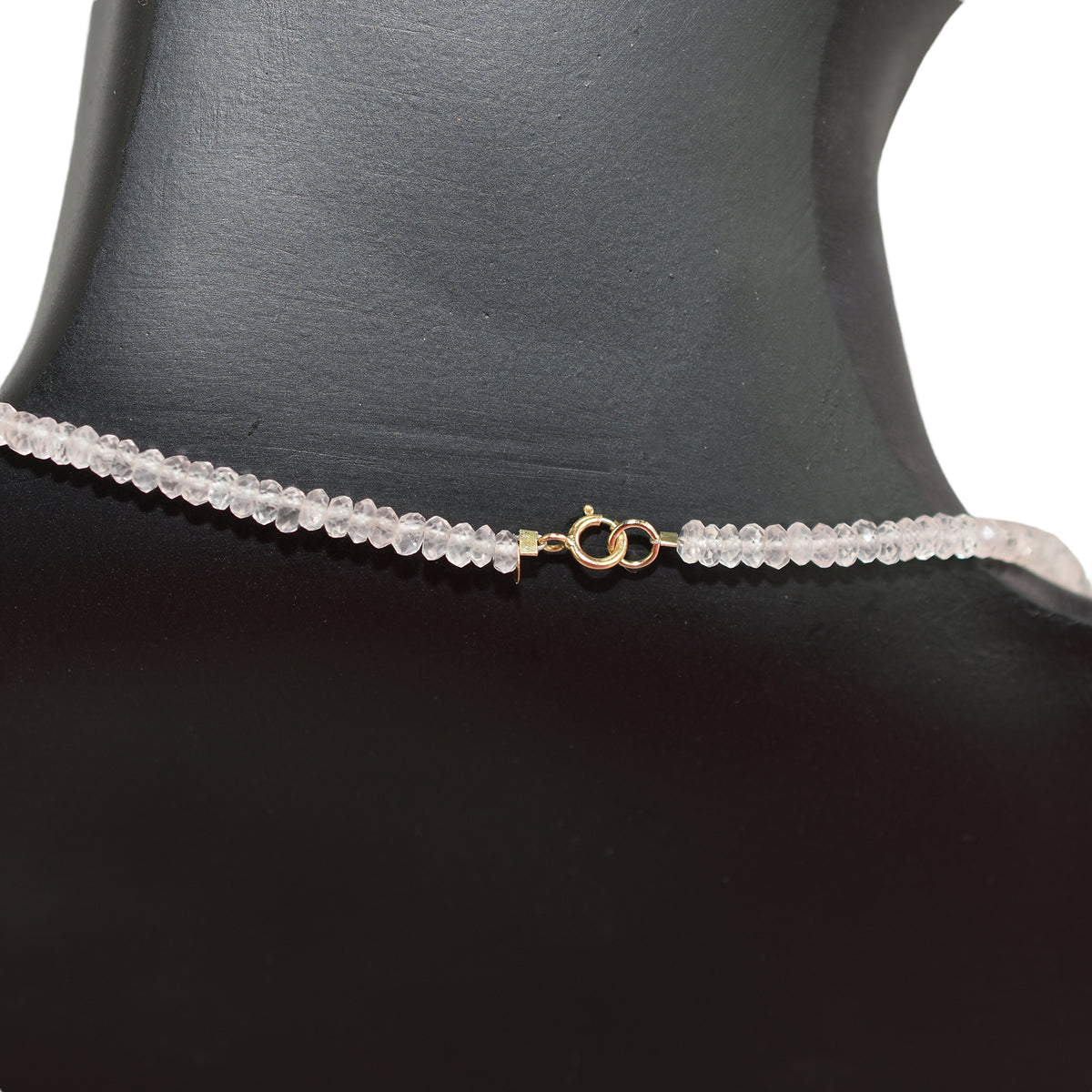 14k Gemstones & Gold Roundel Necklace