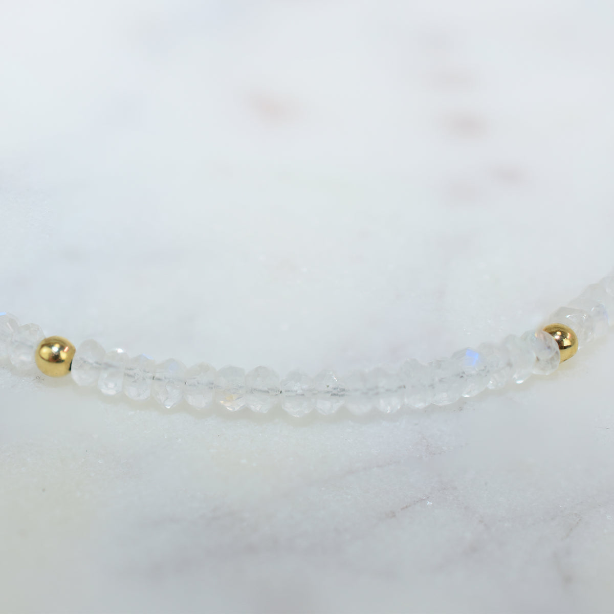14k Gemstones & Gold Roundel Necklace