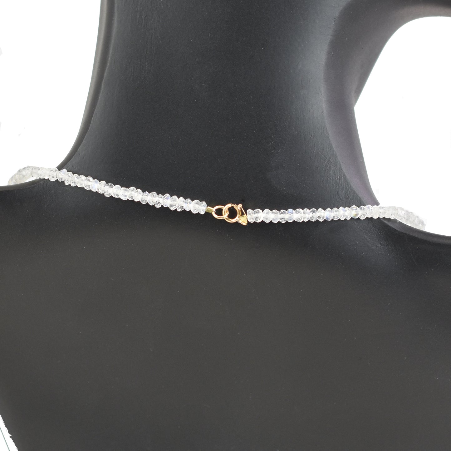 14k Gemstones & Gold Roundel Necklace