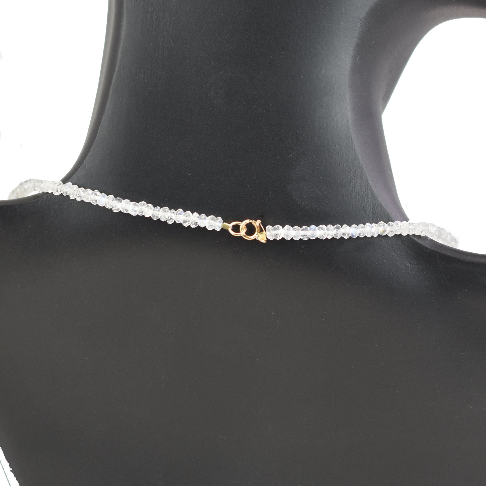 14k Gemstones & Gold Roundel Necklace
