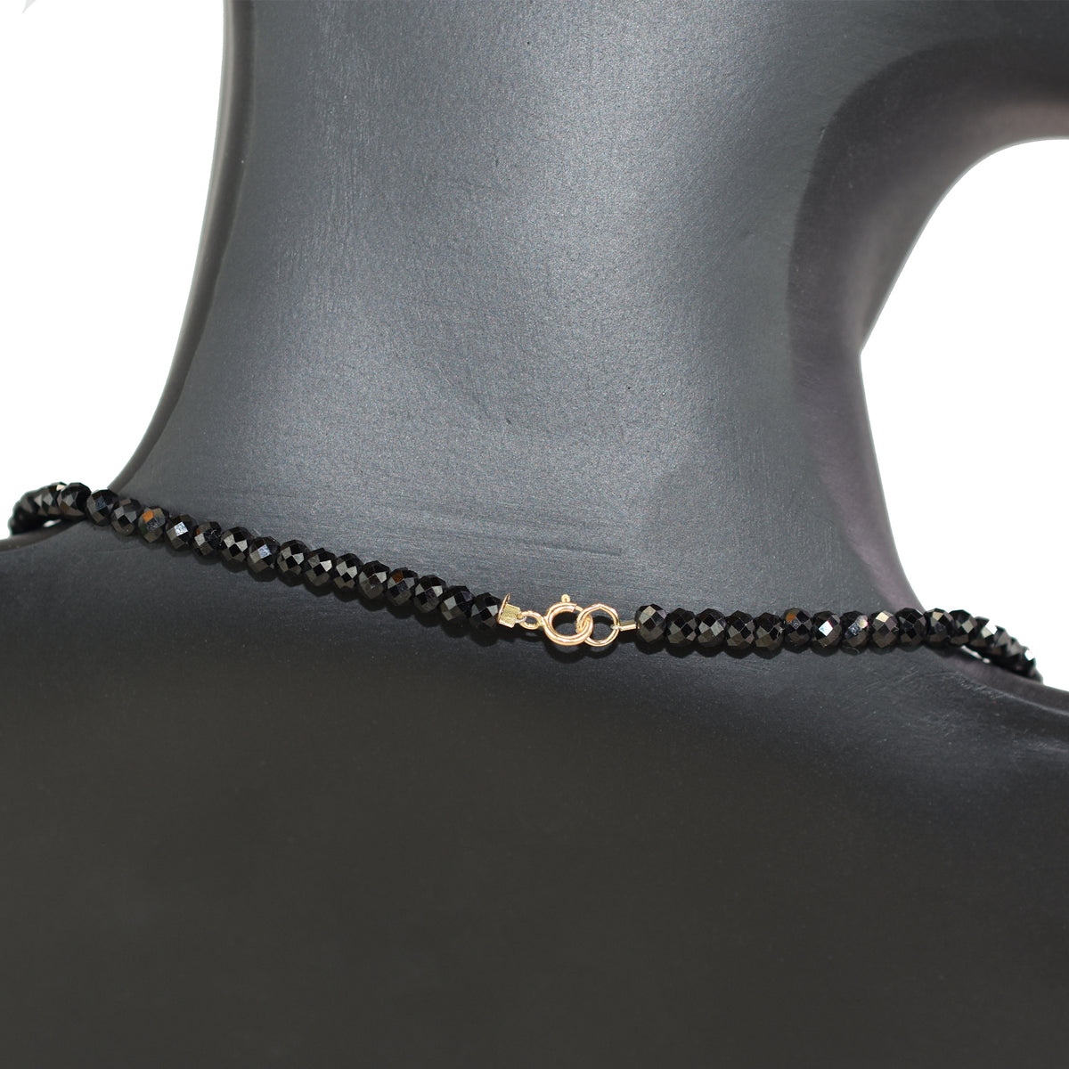 14k Gemstones & Gold Roundel Necklace