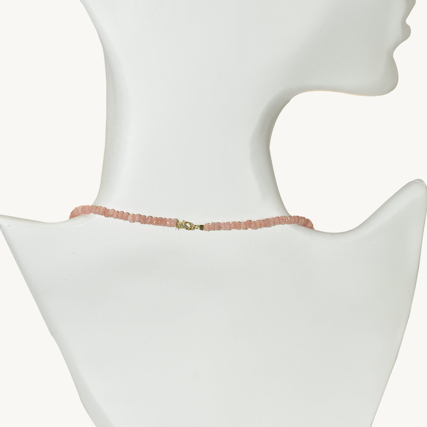 14k Gemstones & Gold Roundel Necklace