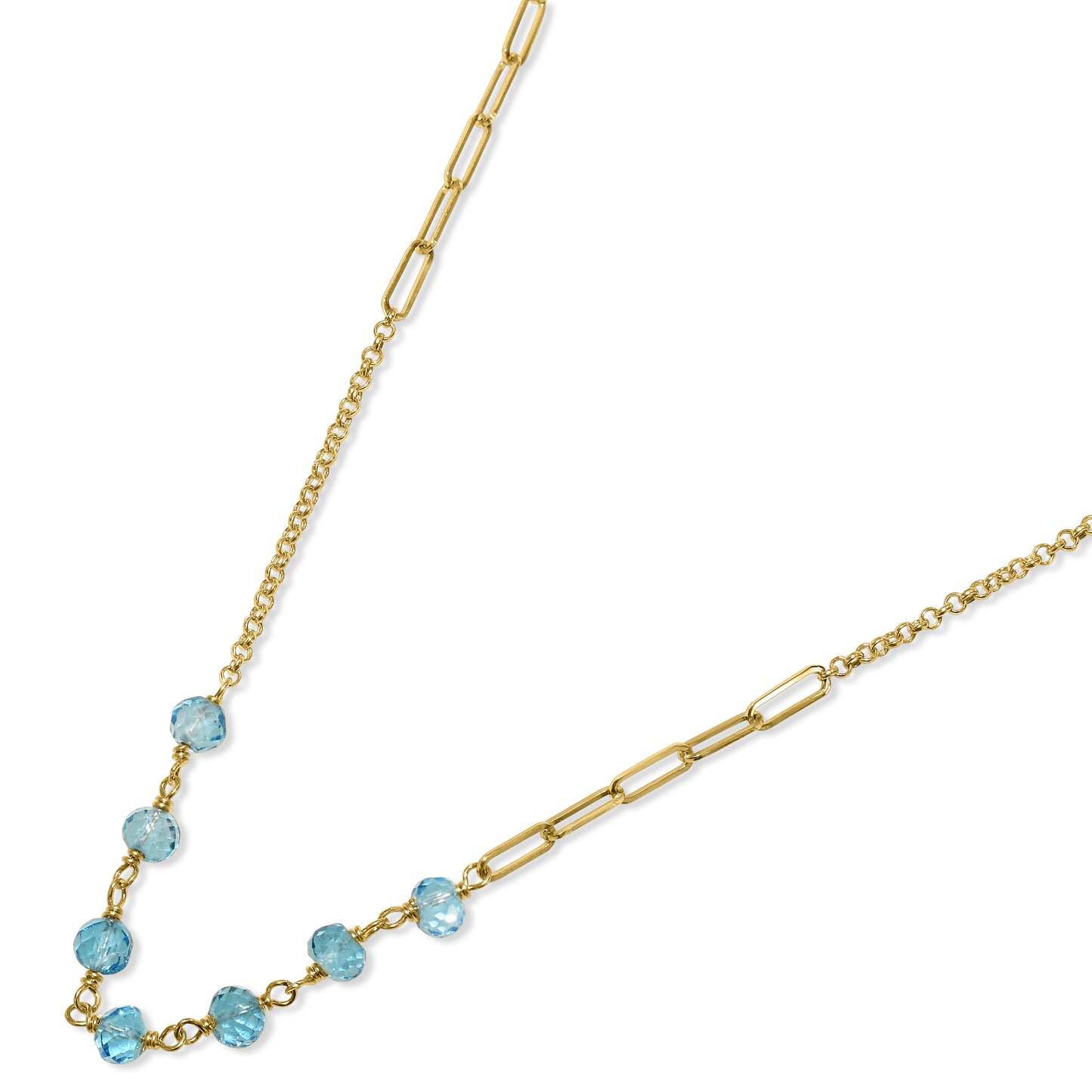 14k Link Gold Chain Anklet