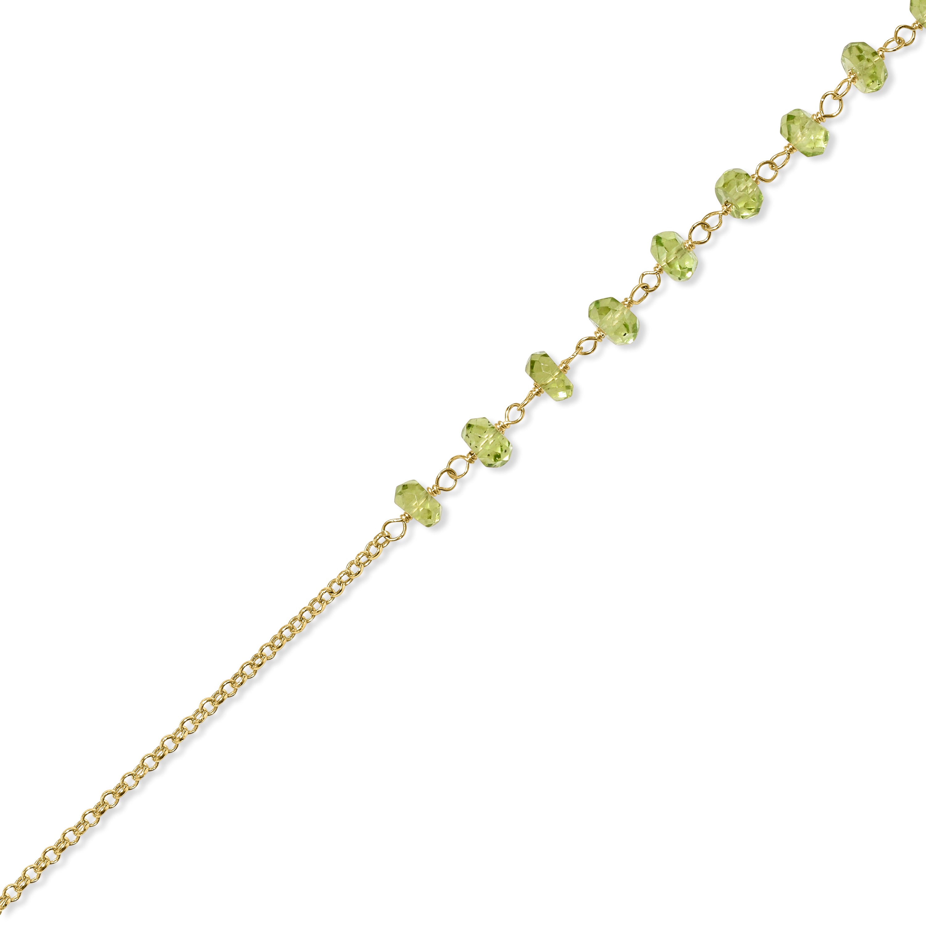 14k Yellow Gold Link Gold Chain Anklet