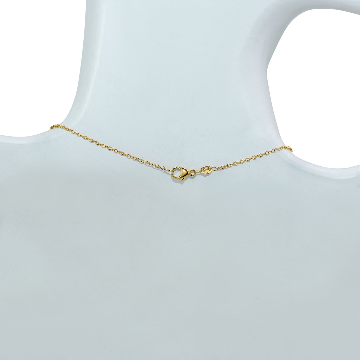 14k Yellow Gold Tanzanite VS Diamond Triple Round Pendant Necklace 17"