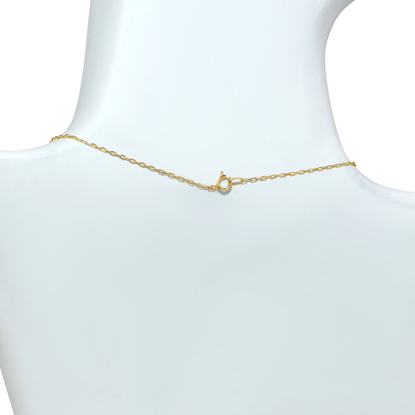 14k Blue Topaz Pear Shape Pendant Necklace