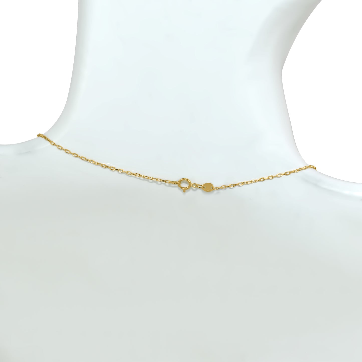 14k Green Amethyst Pendant Necklace