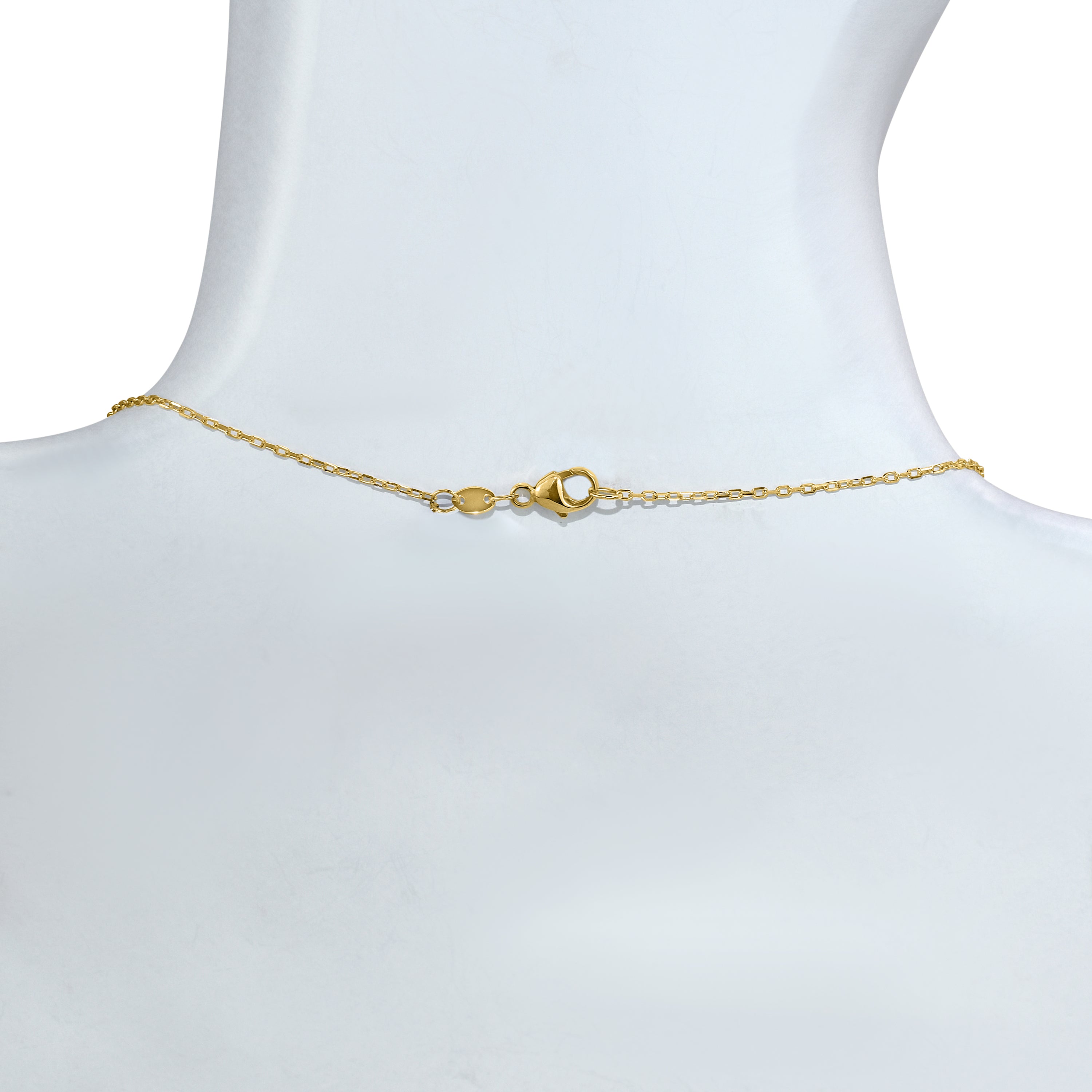 14k Peridot Smoky Quartz Pendant Necklace