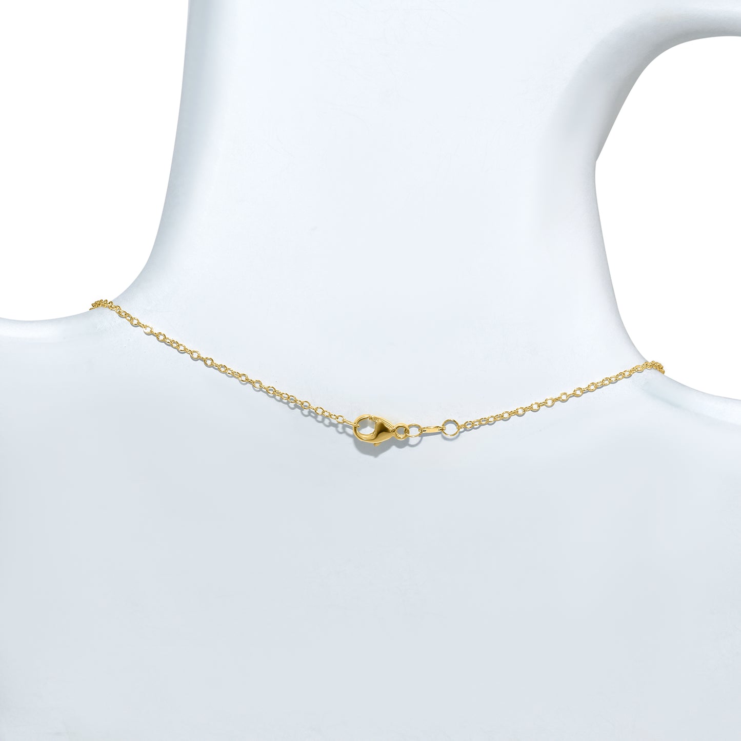 14k Madeira Citrine Diamond Circle Y Necklace