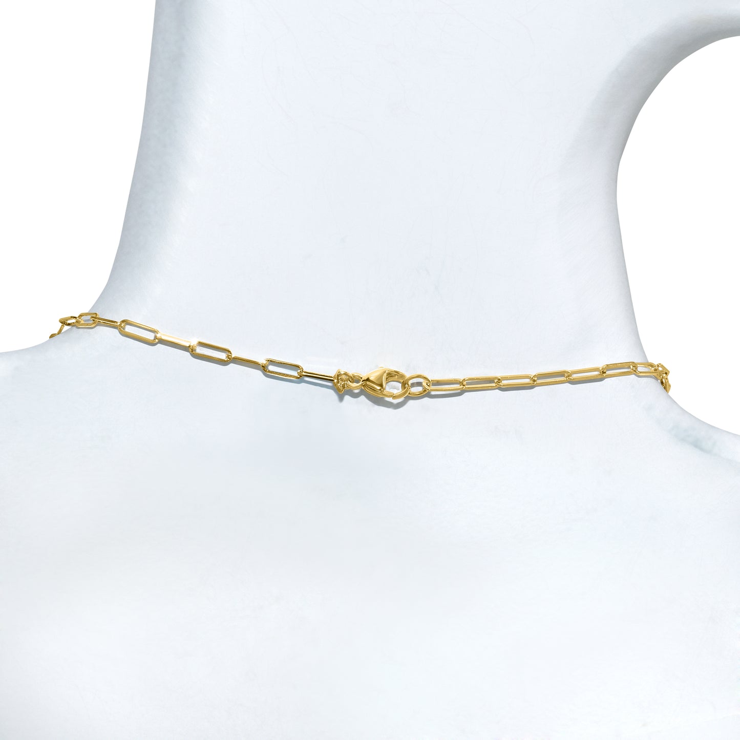 14k Lapis 7 Round Bezel Necklace