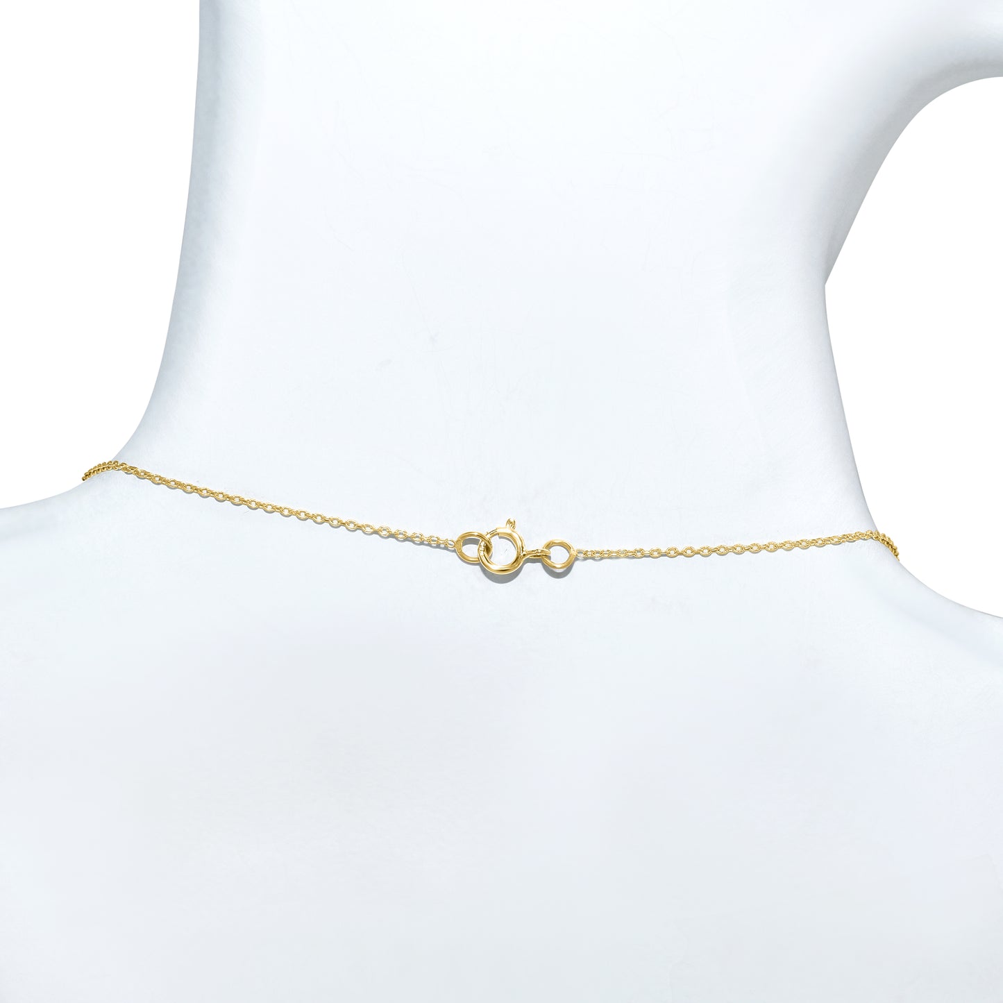 14k Butterfly Diamond Gemstone Necklace 16"