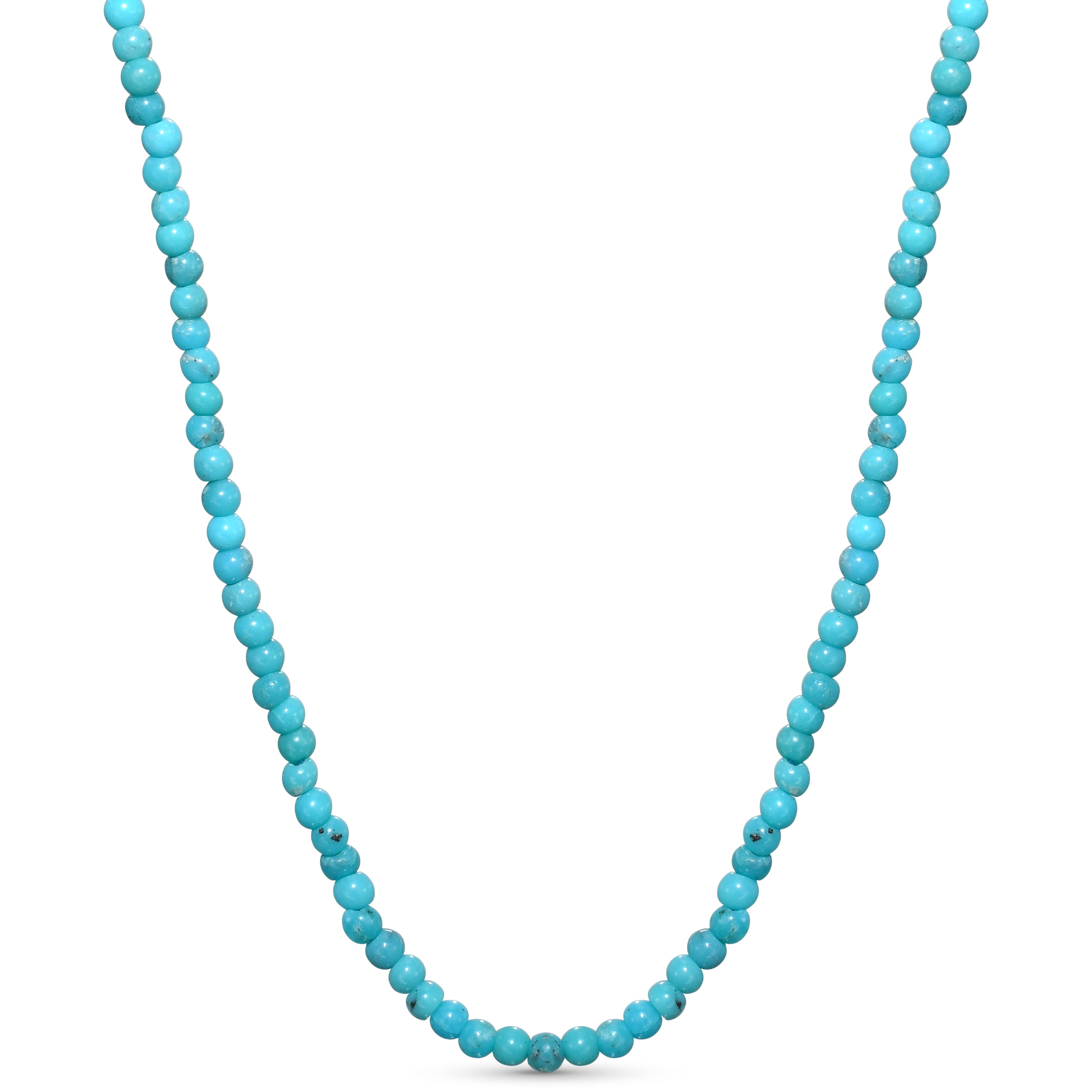 14k Turquoise Bead Necklace