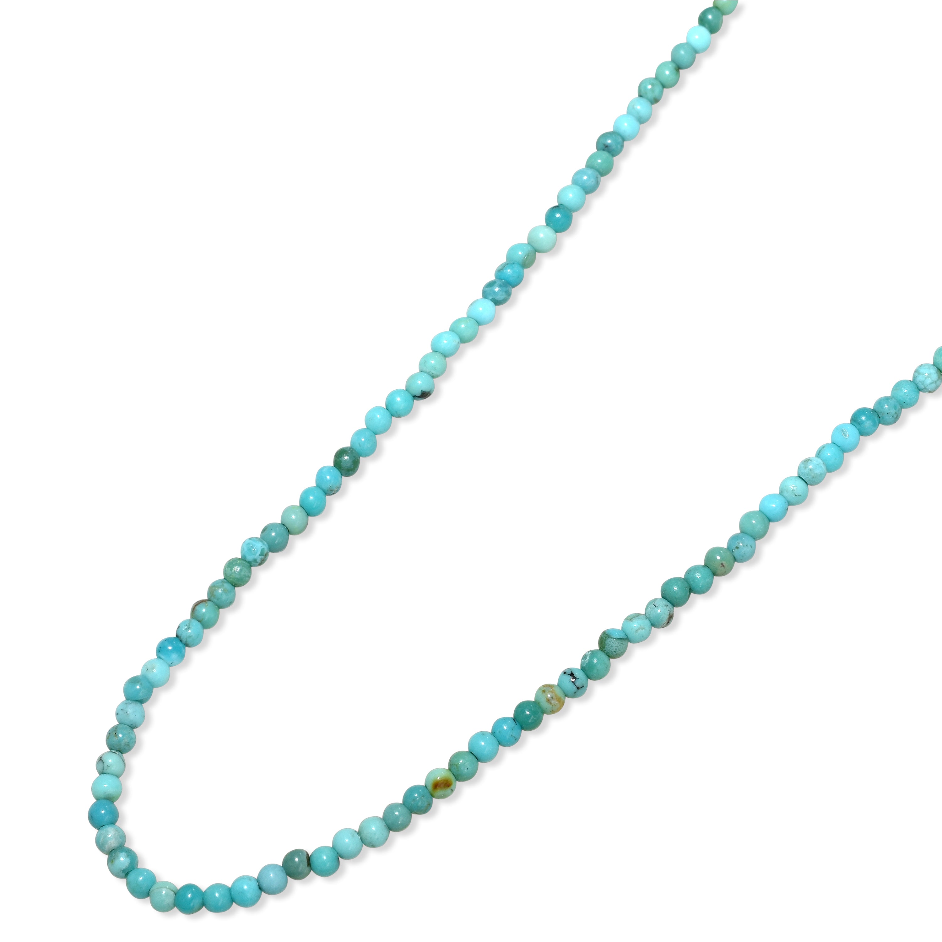 14k Faceted Round Bead Necklace