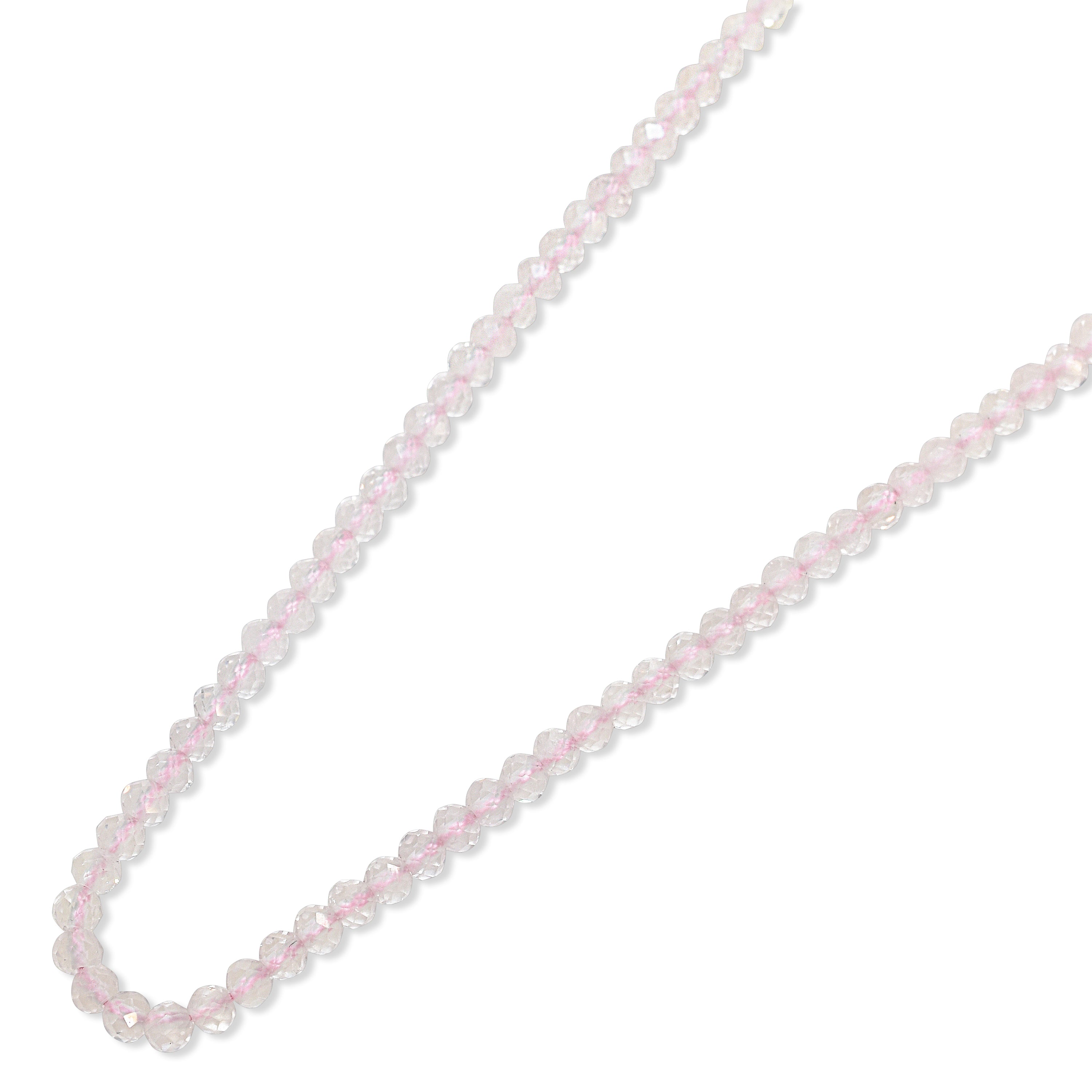 14k Faceted Round Bead Necklace