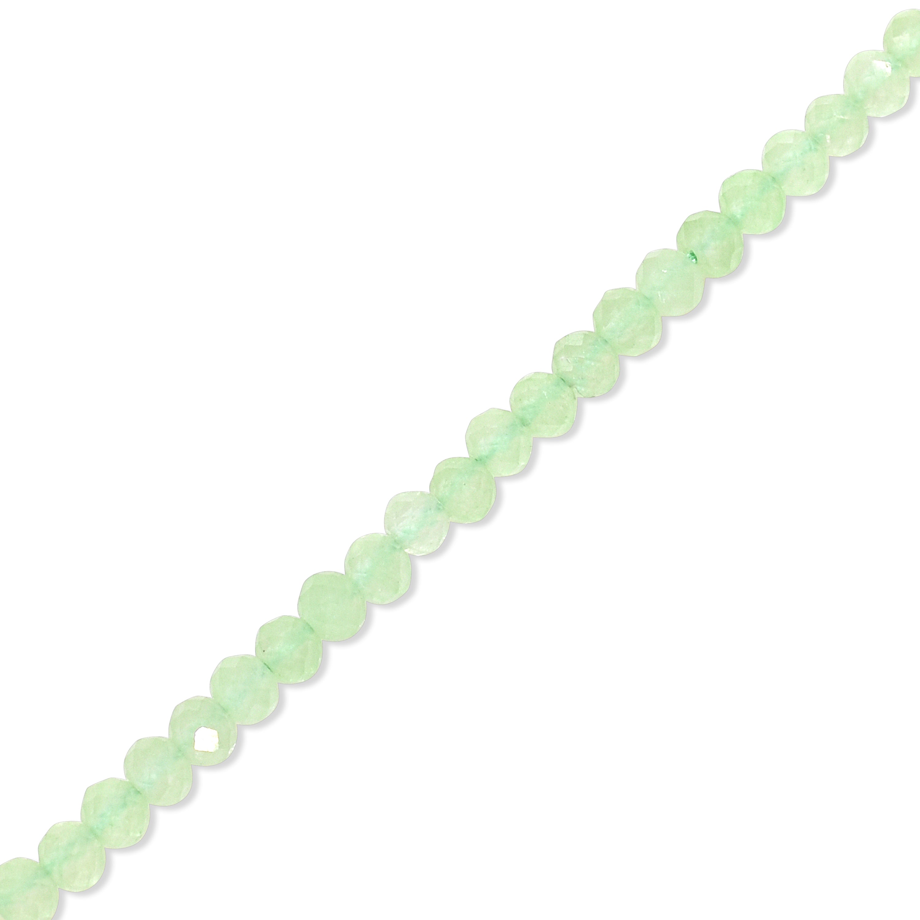 14k Faceted Round Bead Necklace