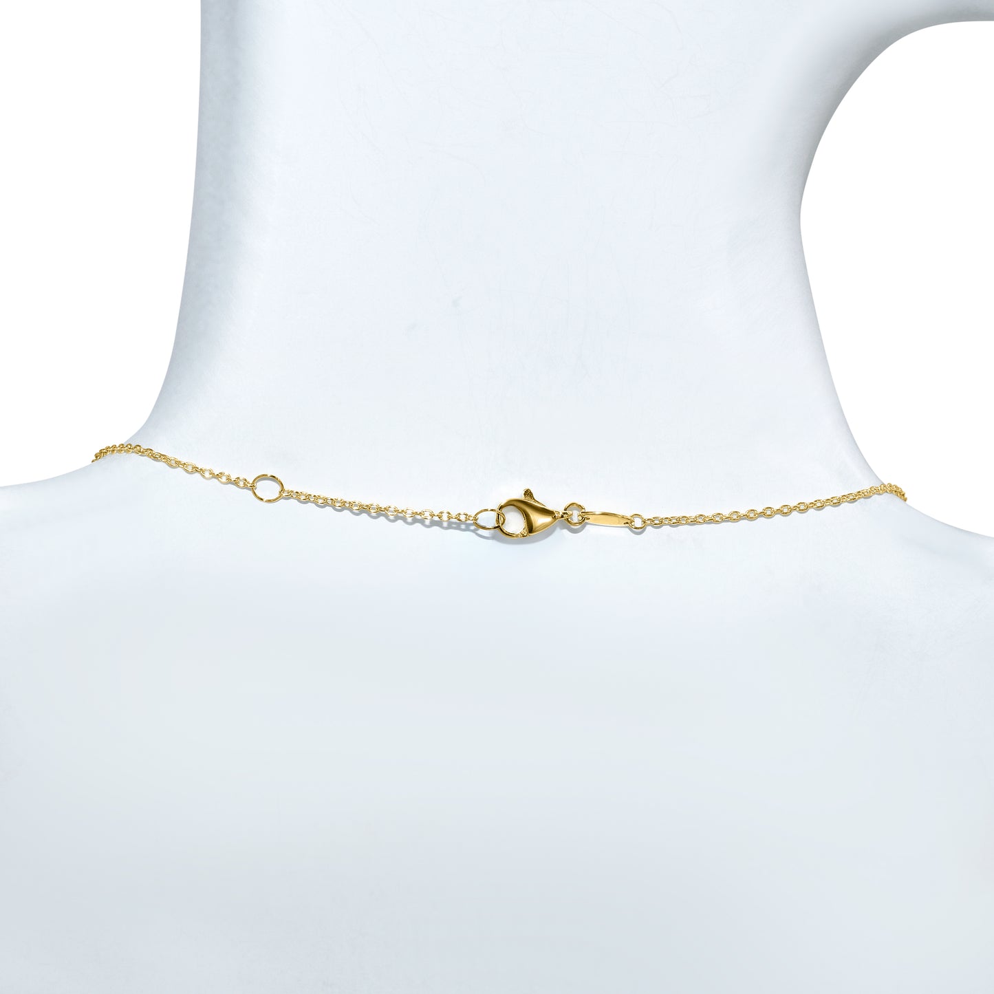 14k Blue Sapphire Diamond Butterfly Necklace