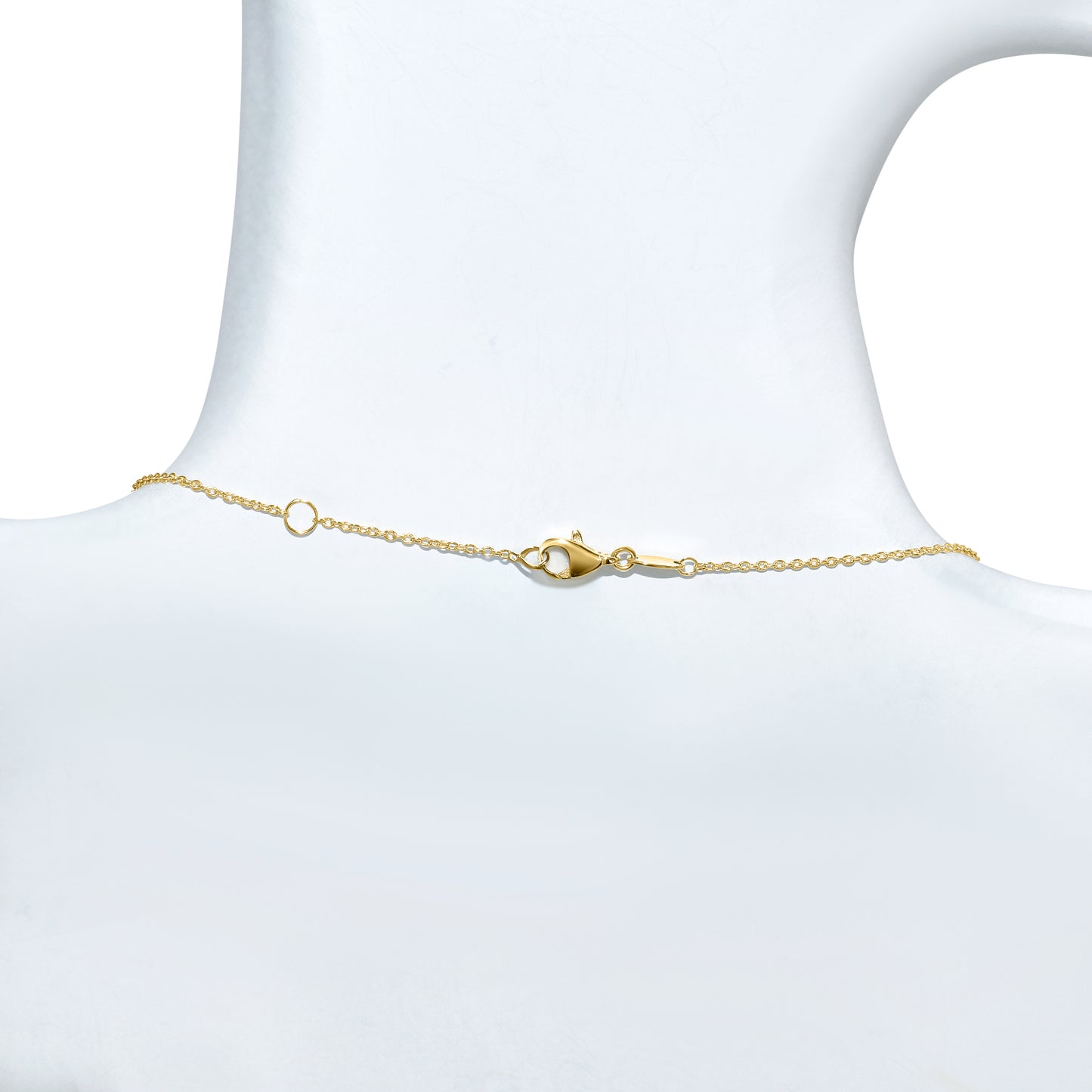 14k Pink Sapphire Diamond Butterfly Necklace