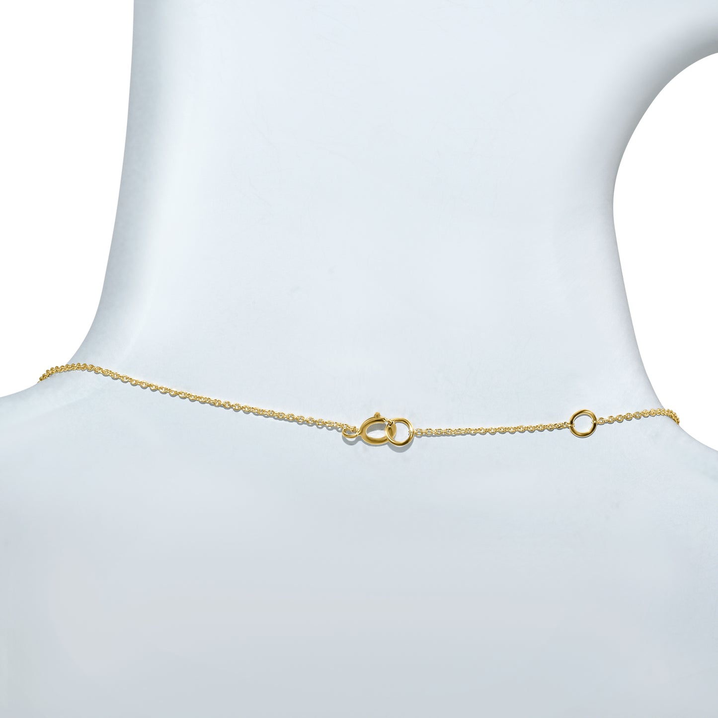 14k Pear Shaped Dangle Ruby Necklace