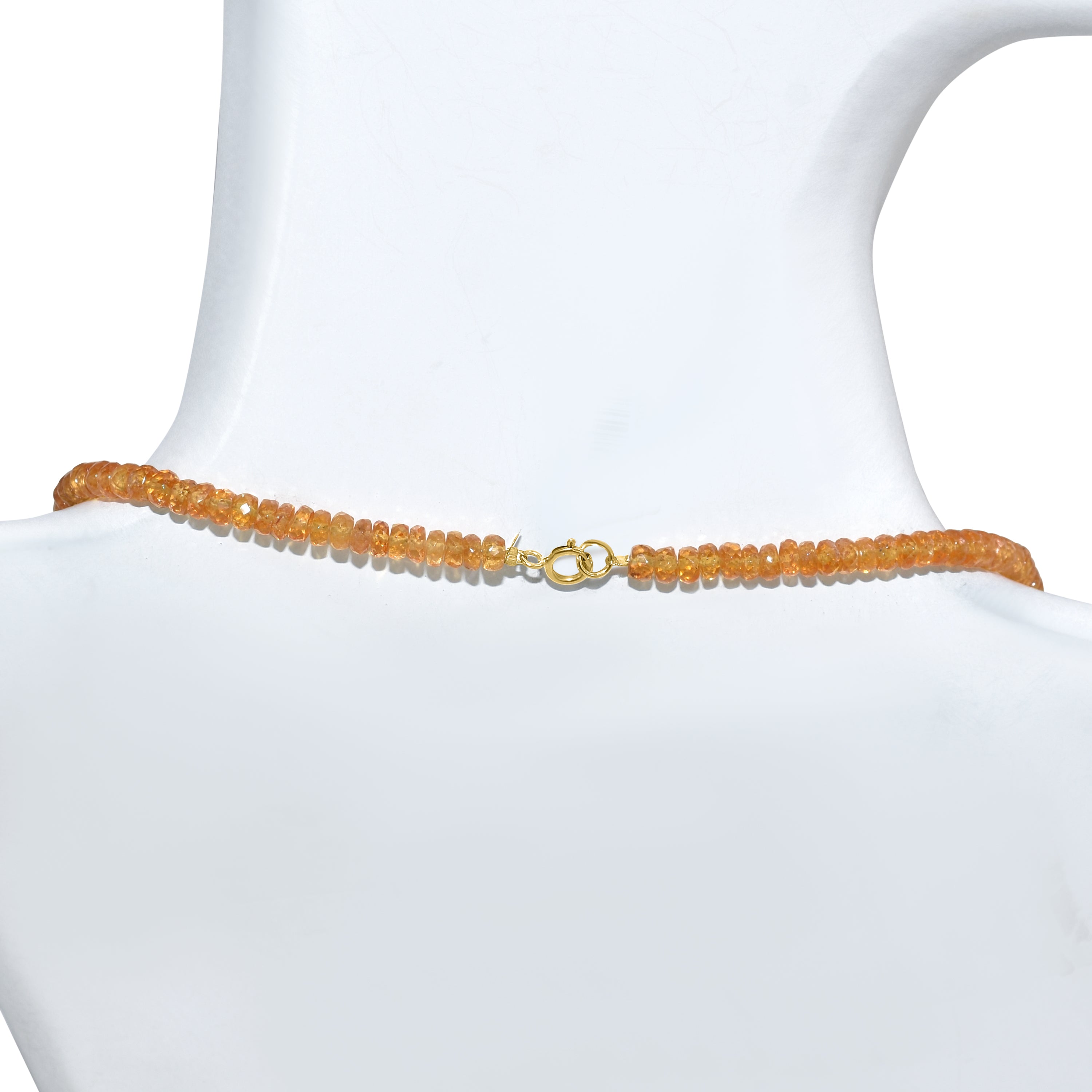 14k Gemstones & Gold Roundel Necklace
