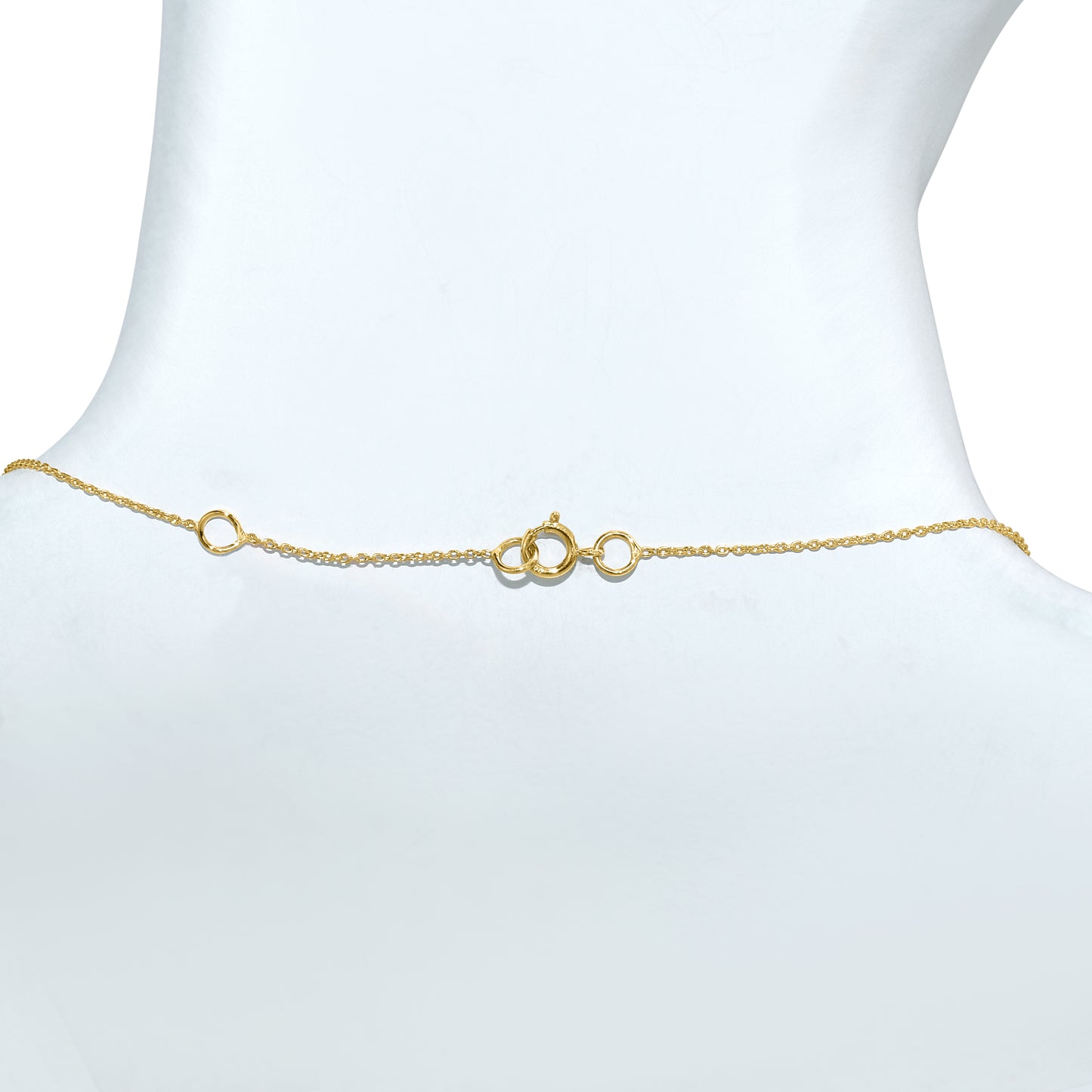 14k Sapphire Pear Shape Necklace