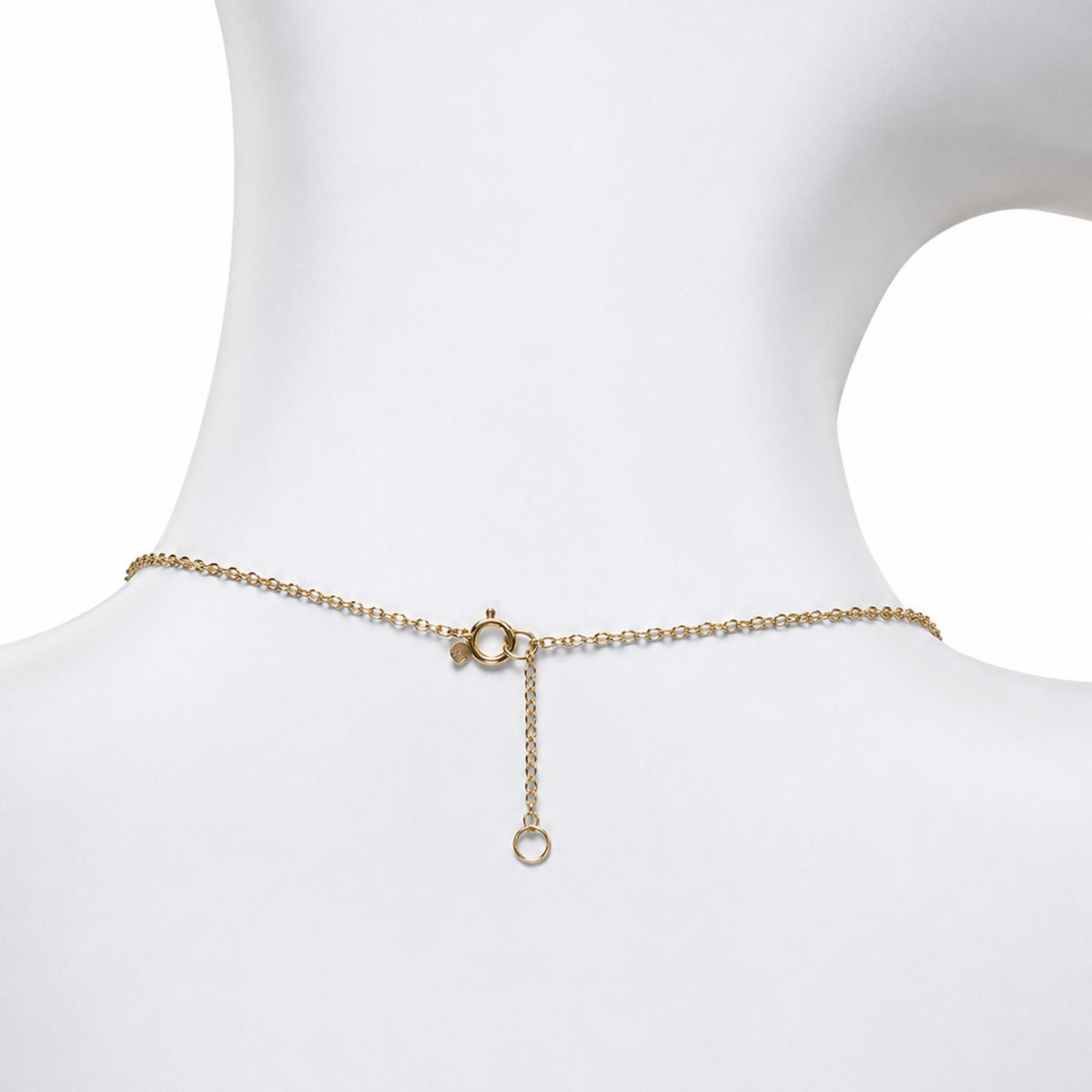 14k Sky / London Blue Topaz Cushion Center Cluster Necklace