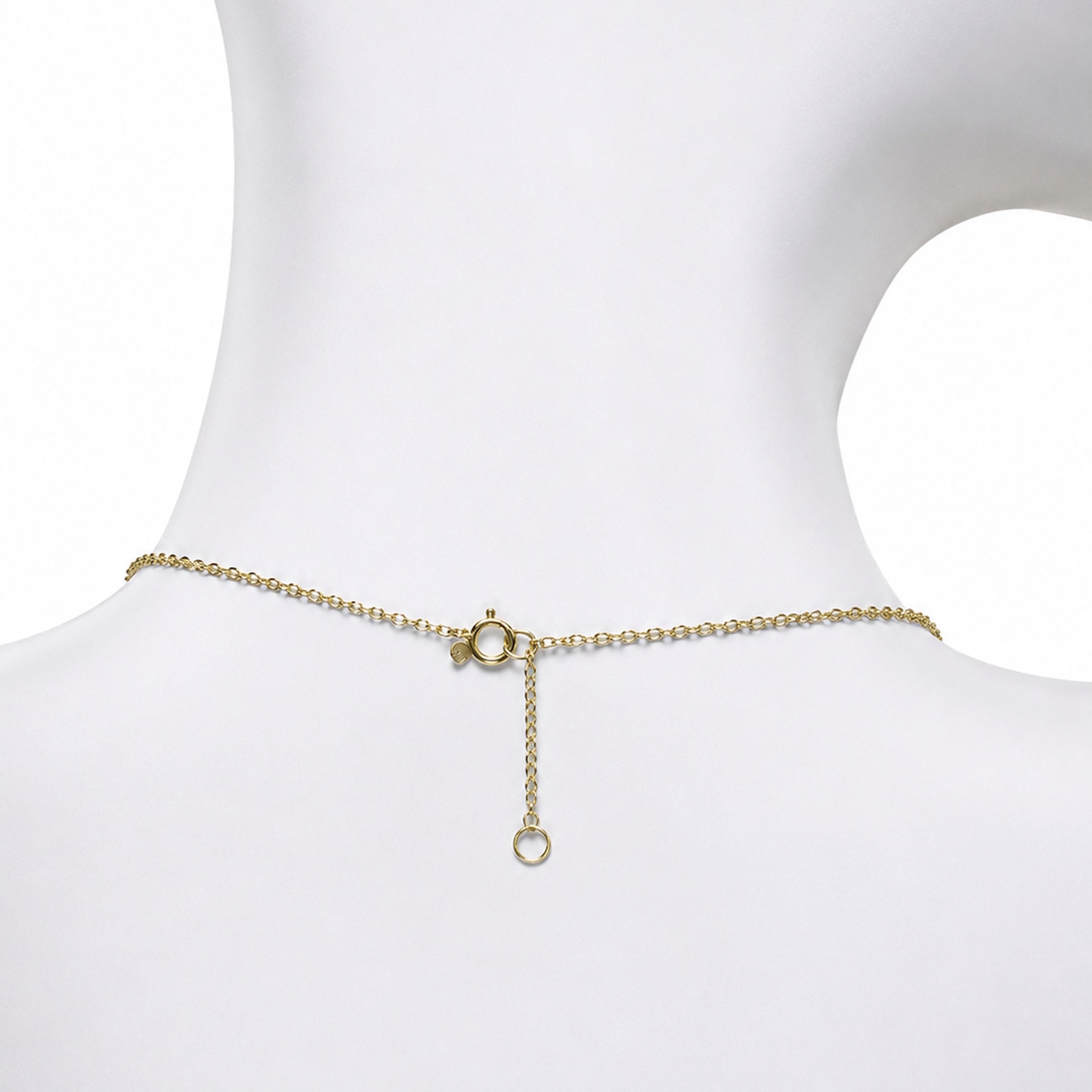 14k Swiss Blue Topaz & Sky BT Cushion Center Cluster Necklace