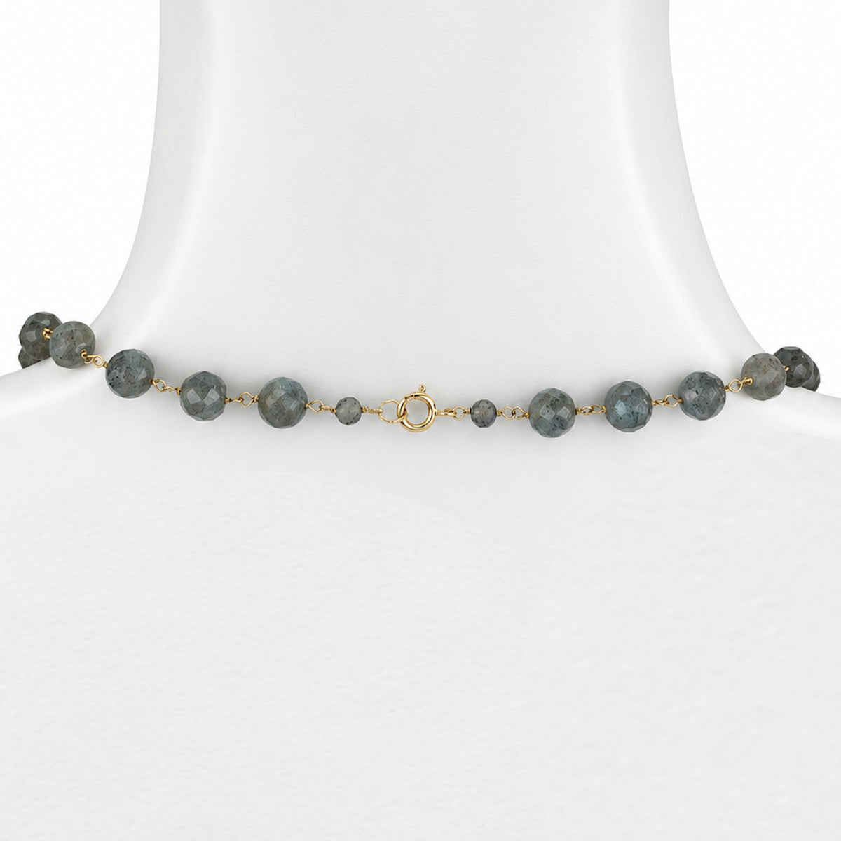 14k Labradorite Link Necklace
