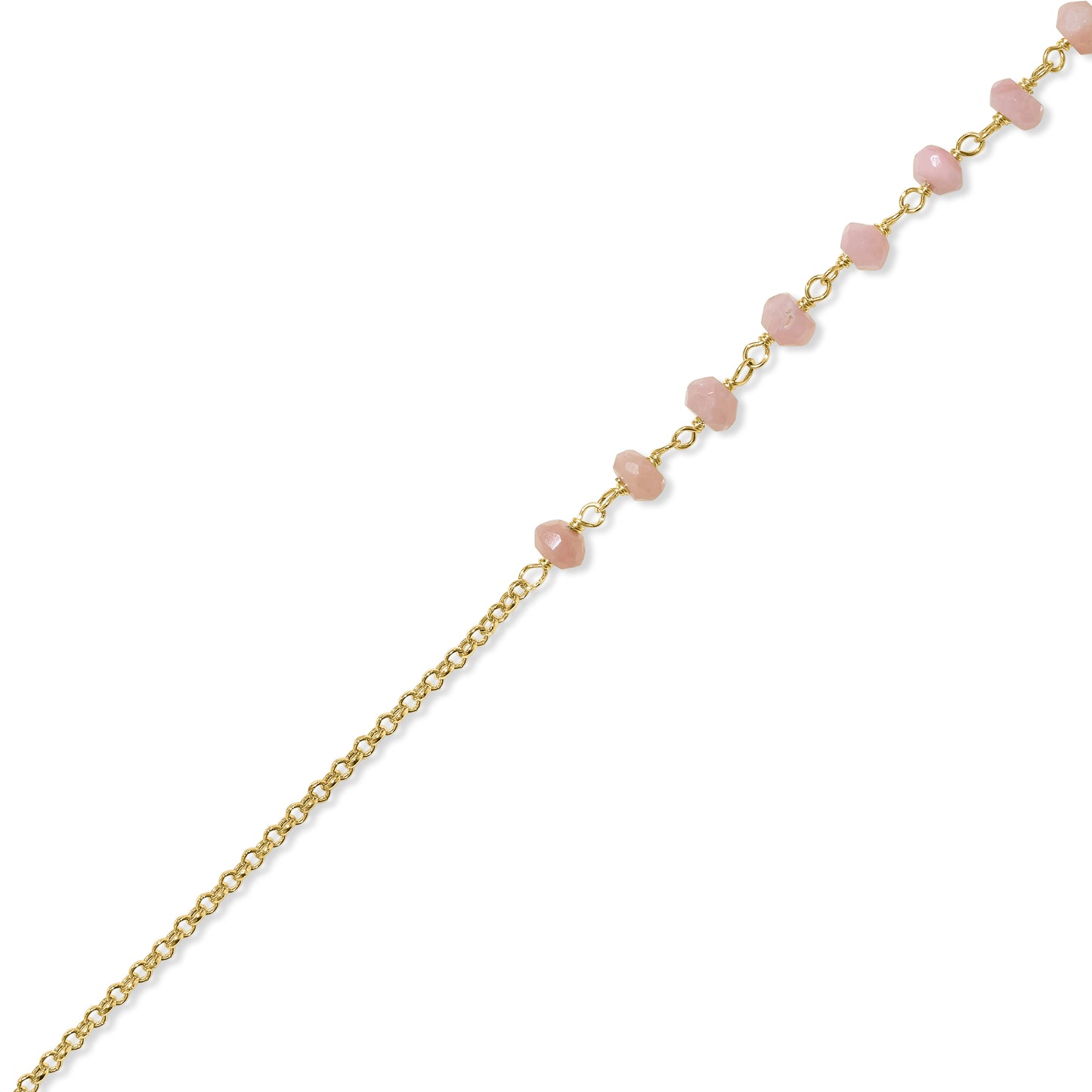 14k Gold Chain Adjustable Bracelet