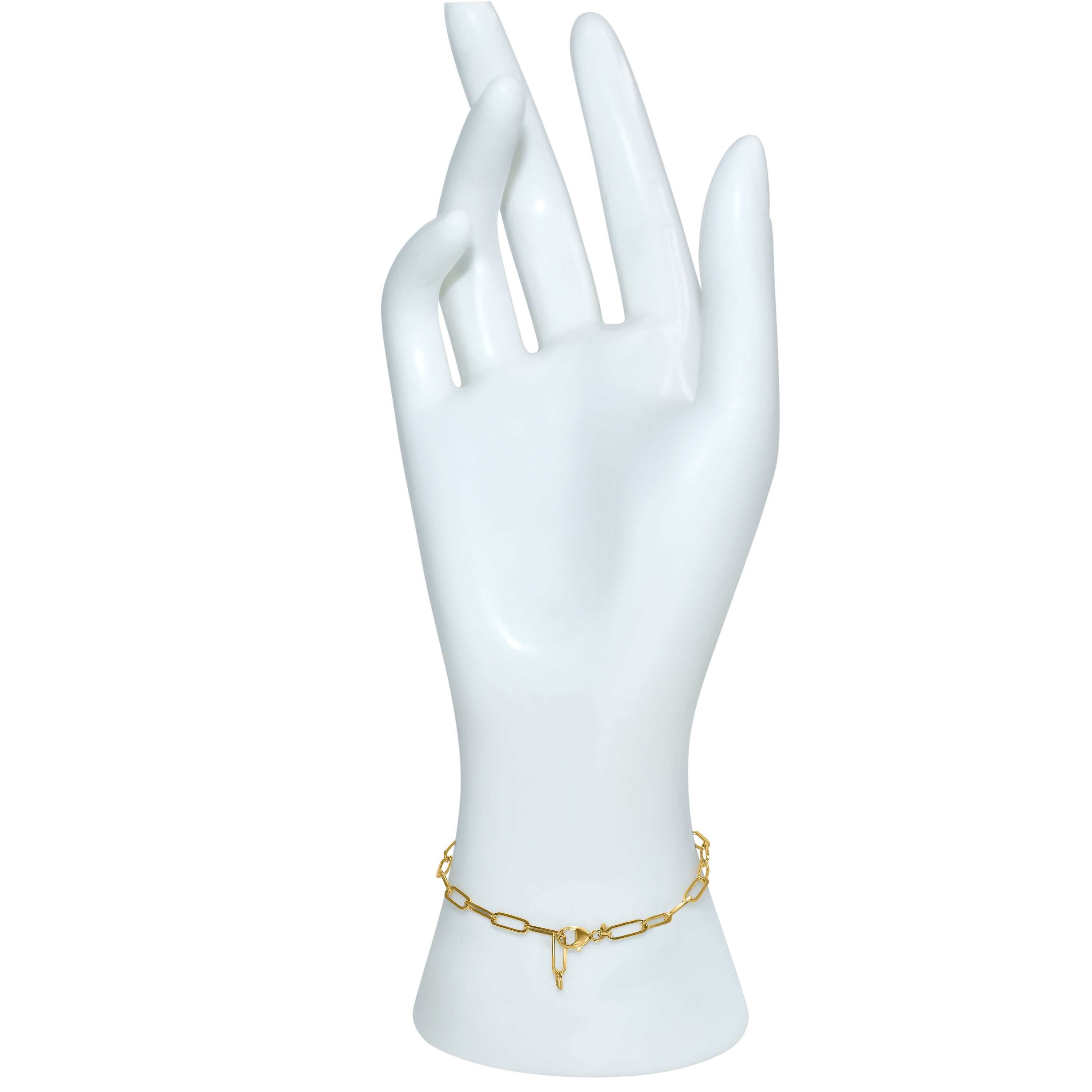 14k Green Purple Amethyst 3 Bezel Bracelet