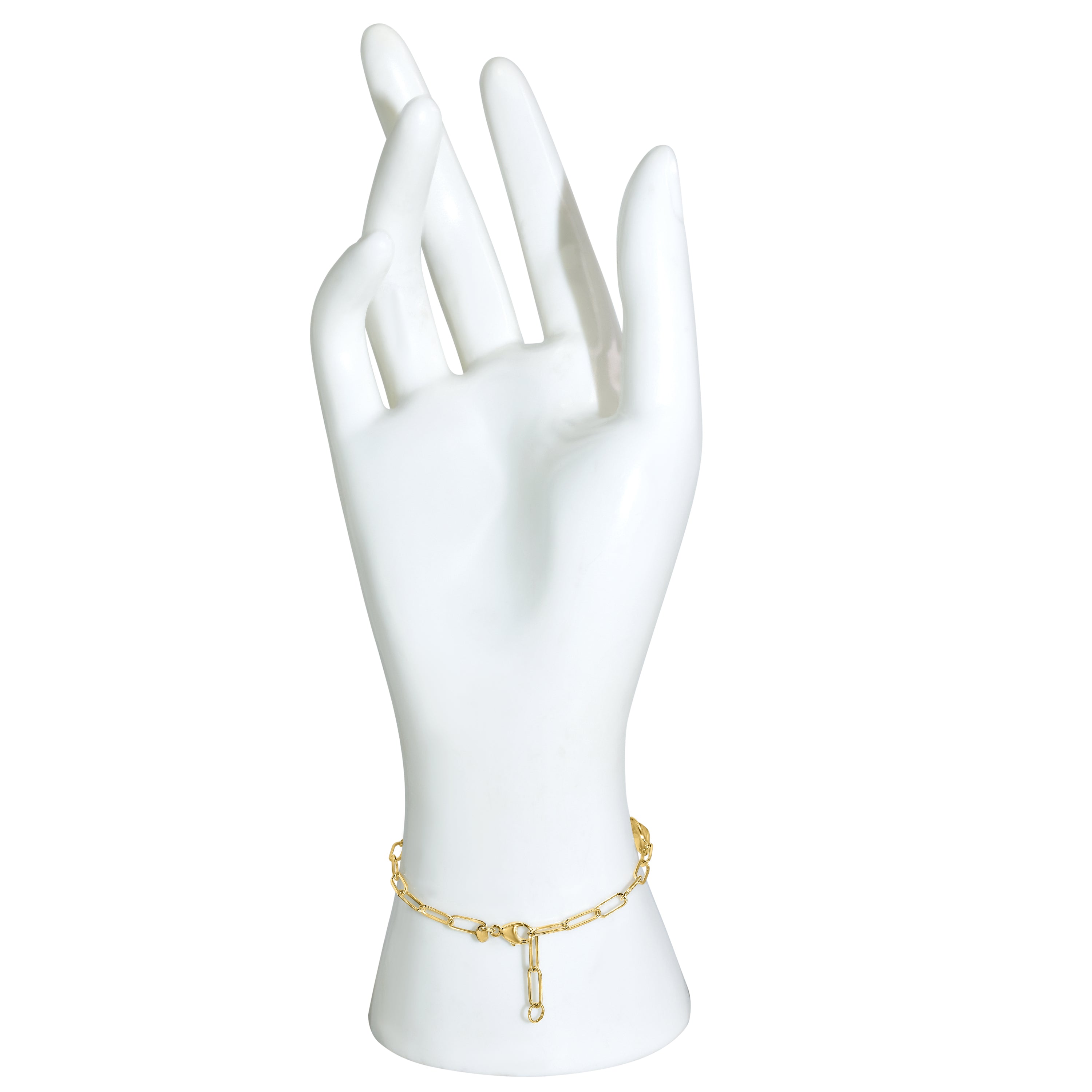 14k Citrine 5 Graduated Cushion Bracelet
