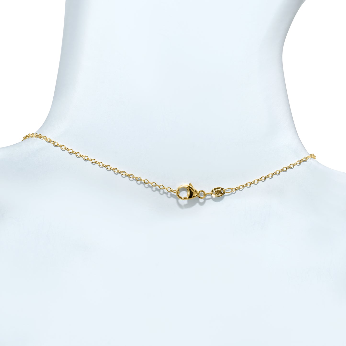 14k White Pearl V Shape Diamond Bar 2 Row Pendant Necklace