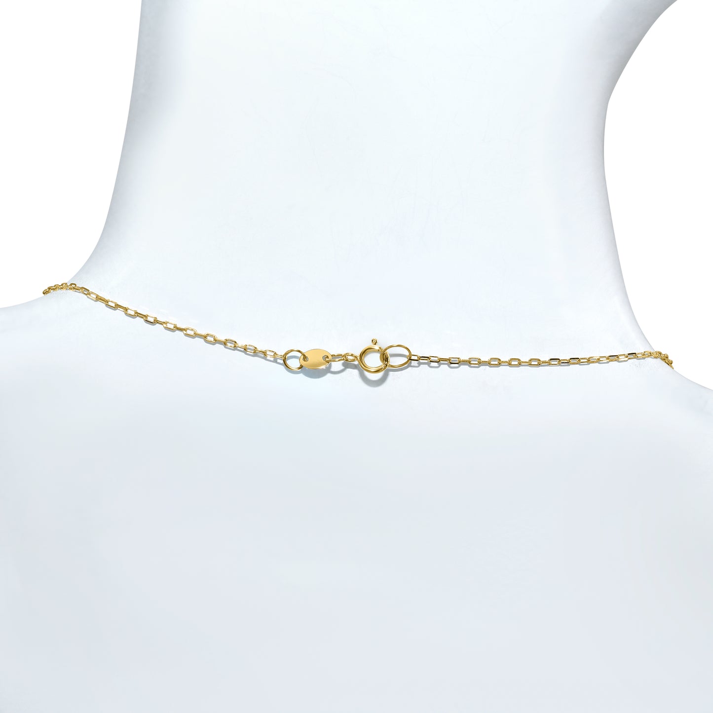 14k White Pearl Drop Necklace