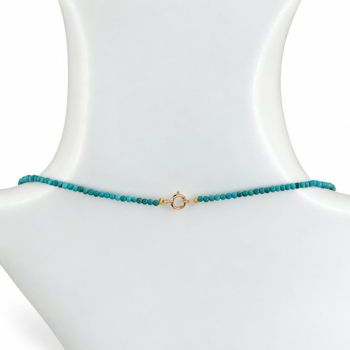 14k Multi Gemstone Keshi Pearl Necklace
