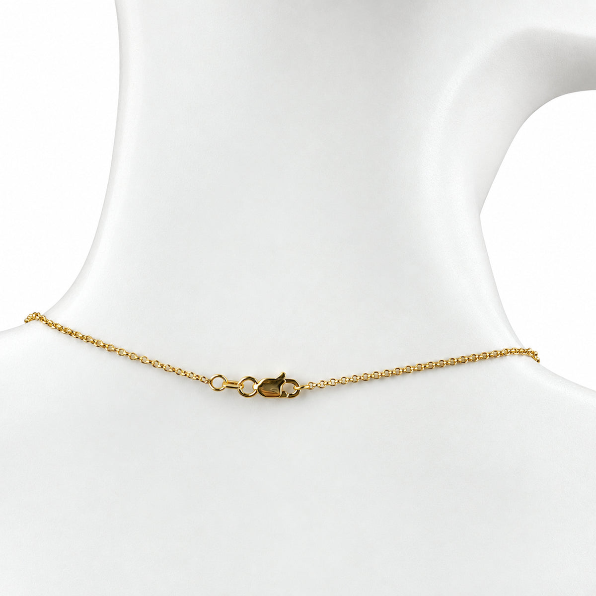 14k Mabe Pearl Diamond Enhaced Pendant Necklace