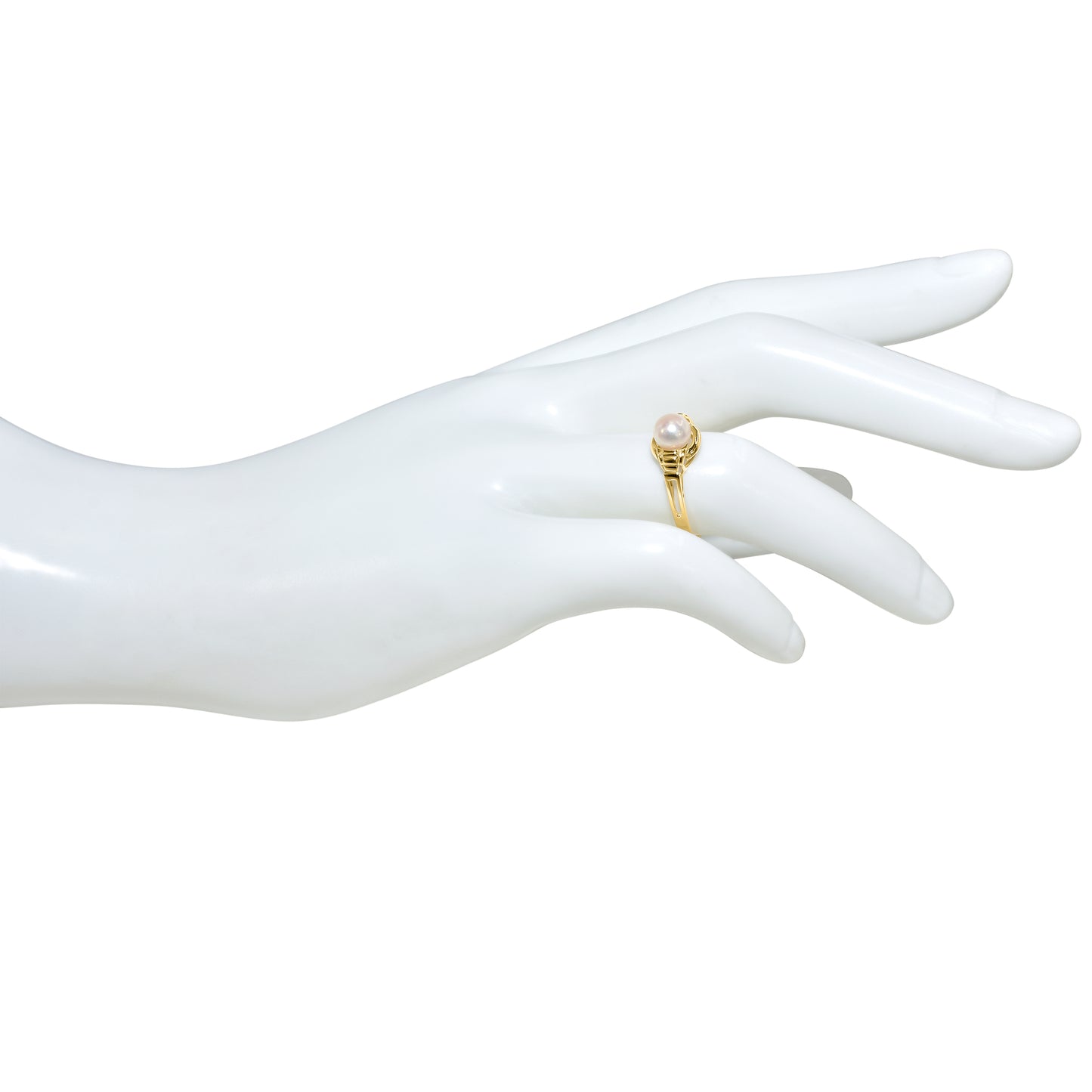 14ky Cultured Pearl Ring 6mm