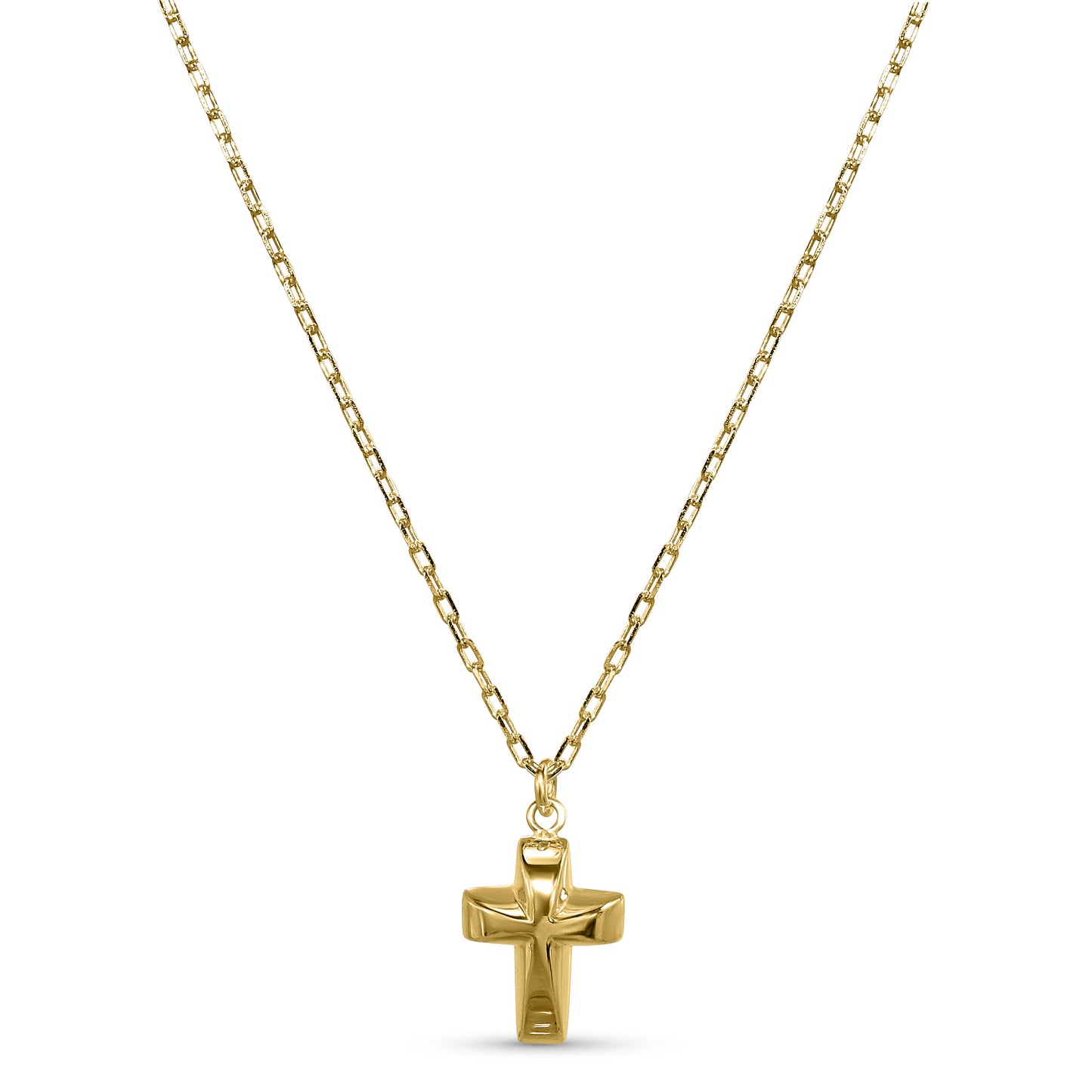 Séchic 14k Cross Pendant Necklace