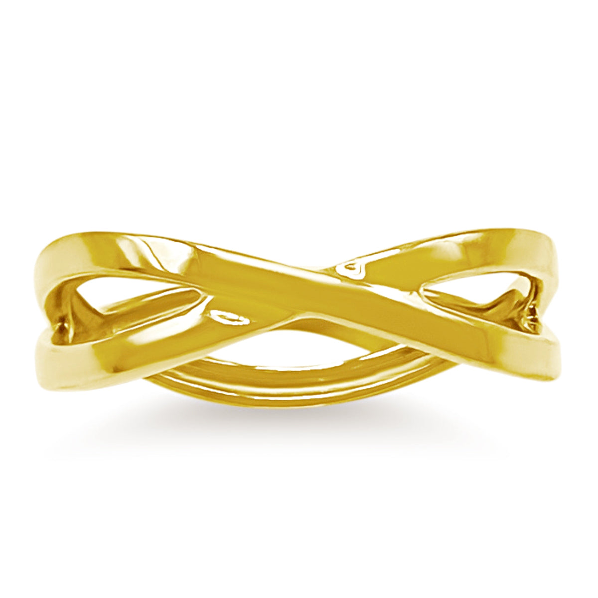 Séchic 14k Intertwined Band Ring