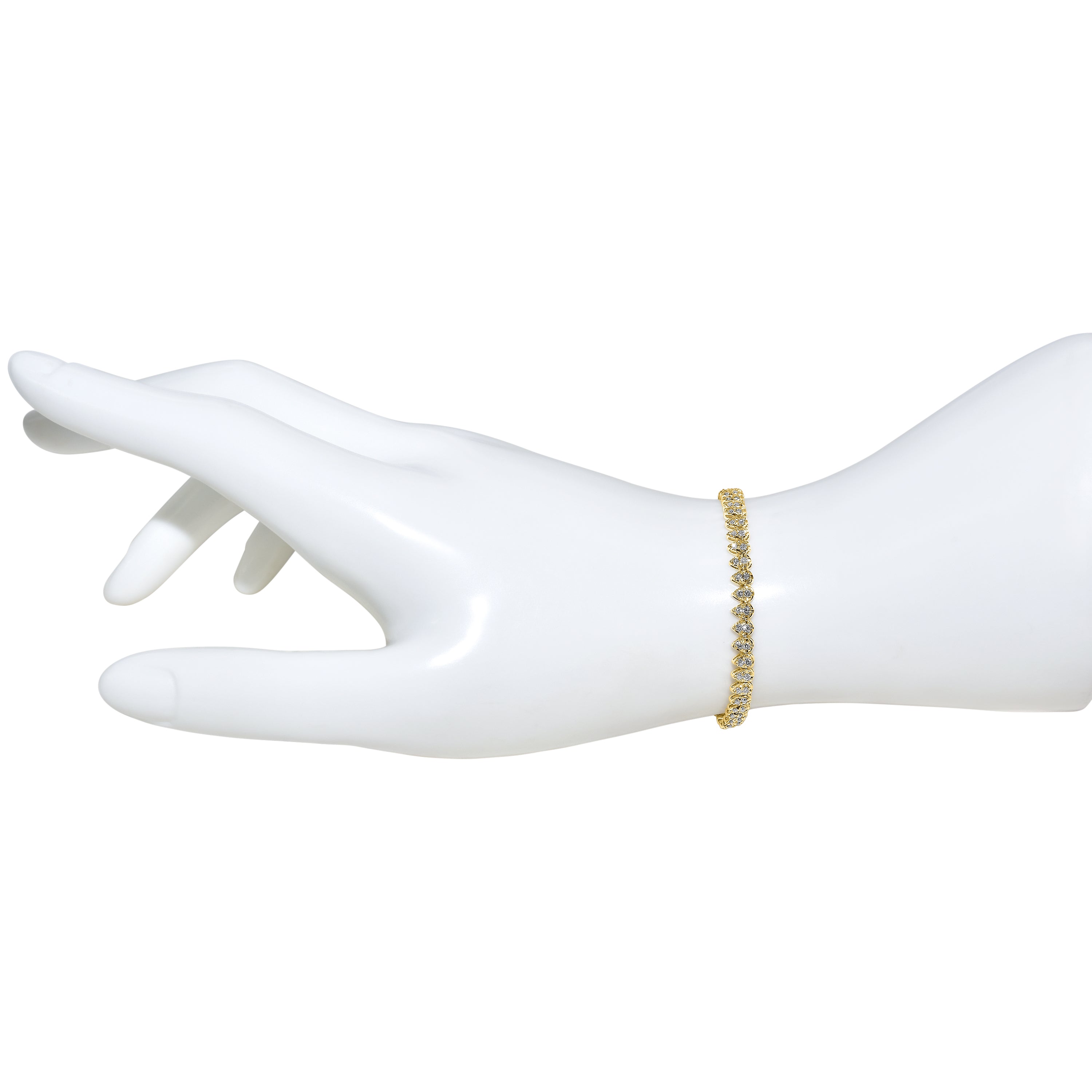 14k Diamond Tennis Bracelet