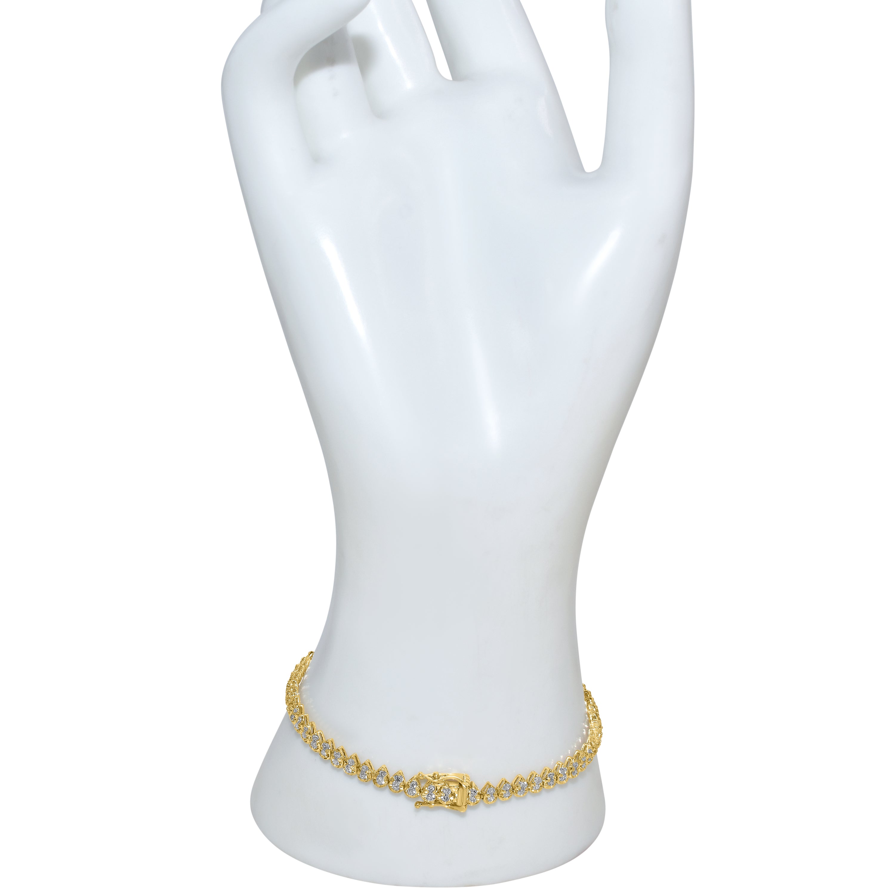 14k Diamond Tennis Bracelet