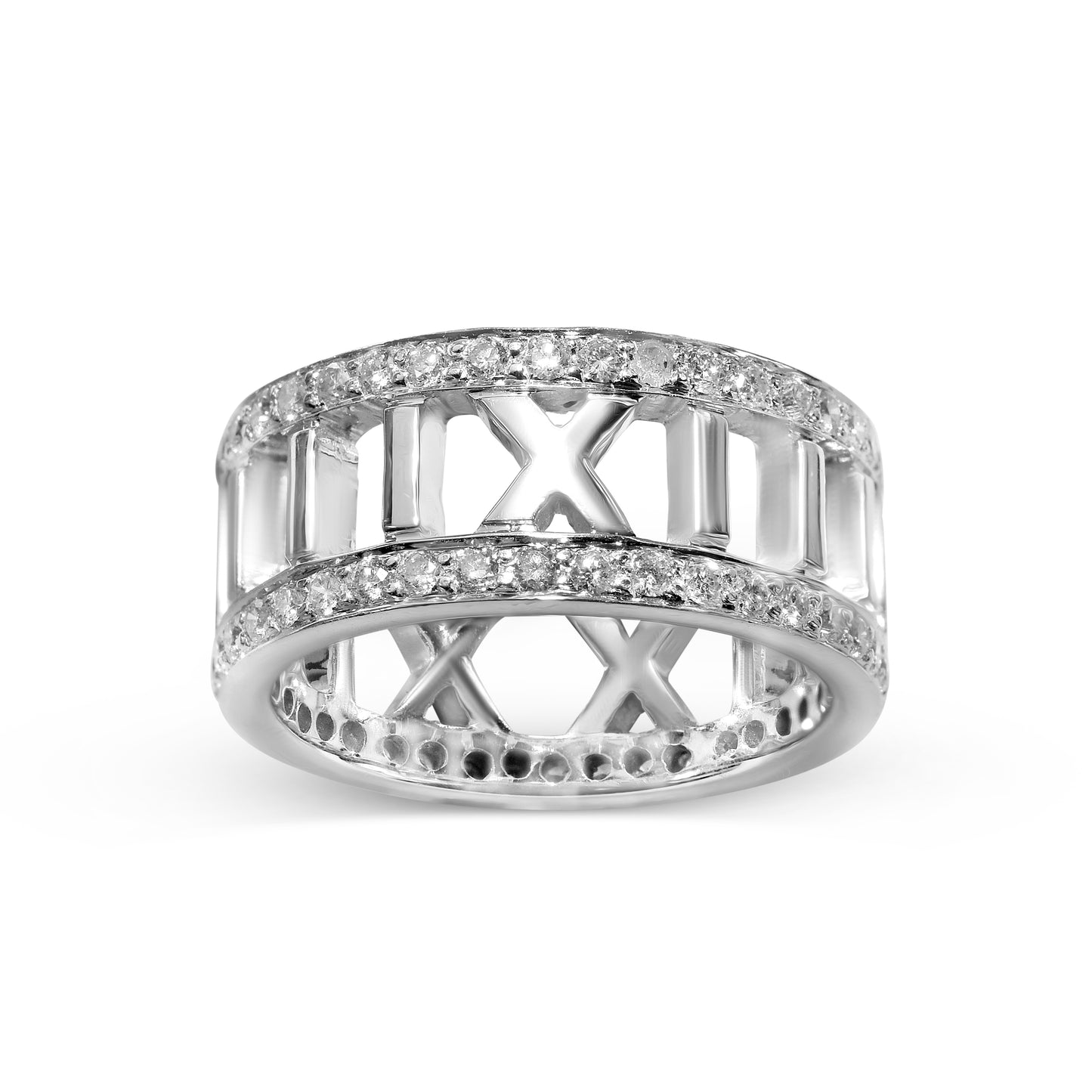 18k White Gold Diamond Ring