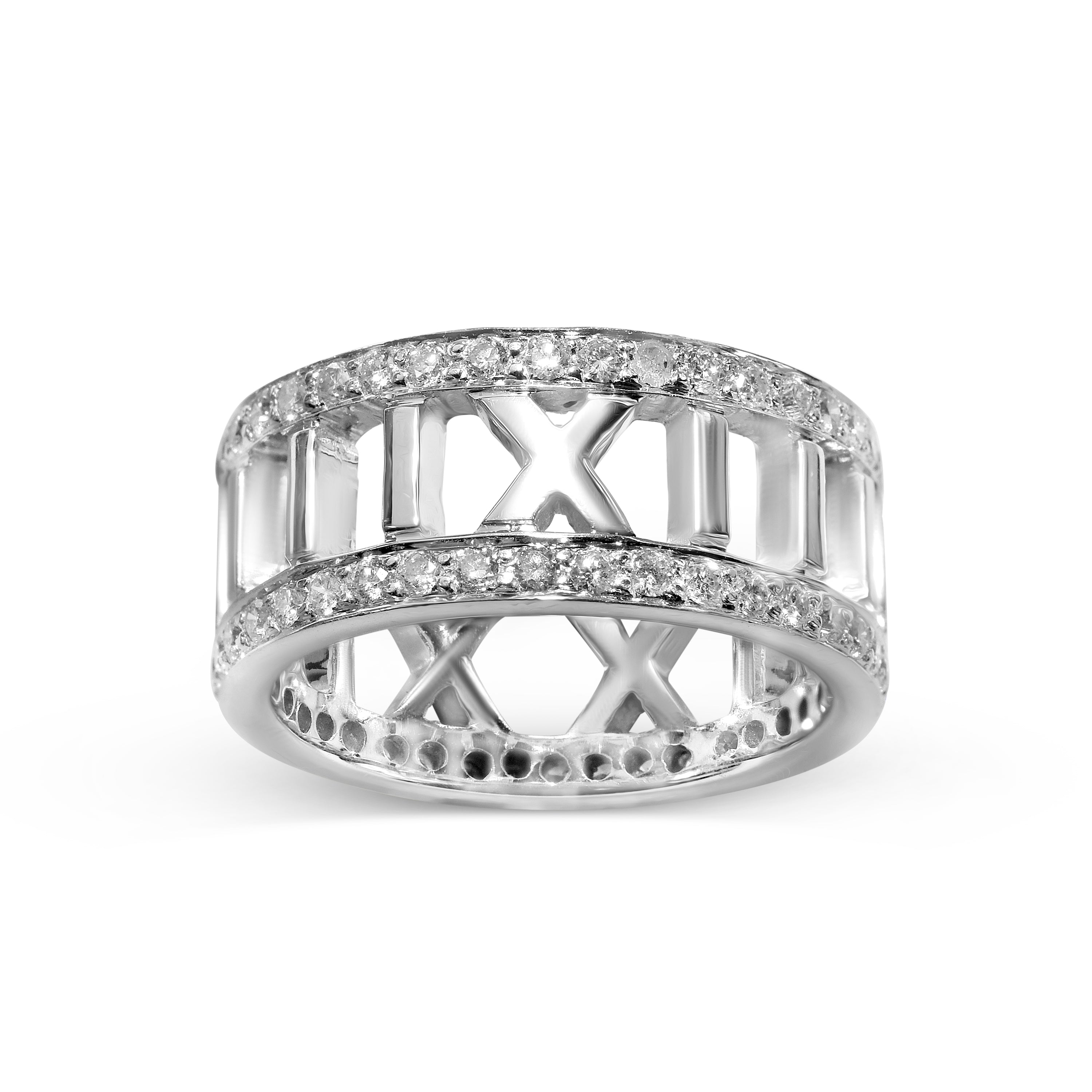 18k White Gold Diamond Ring