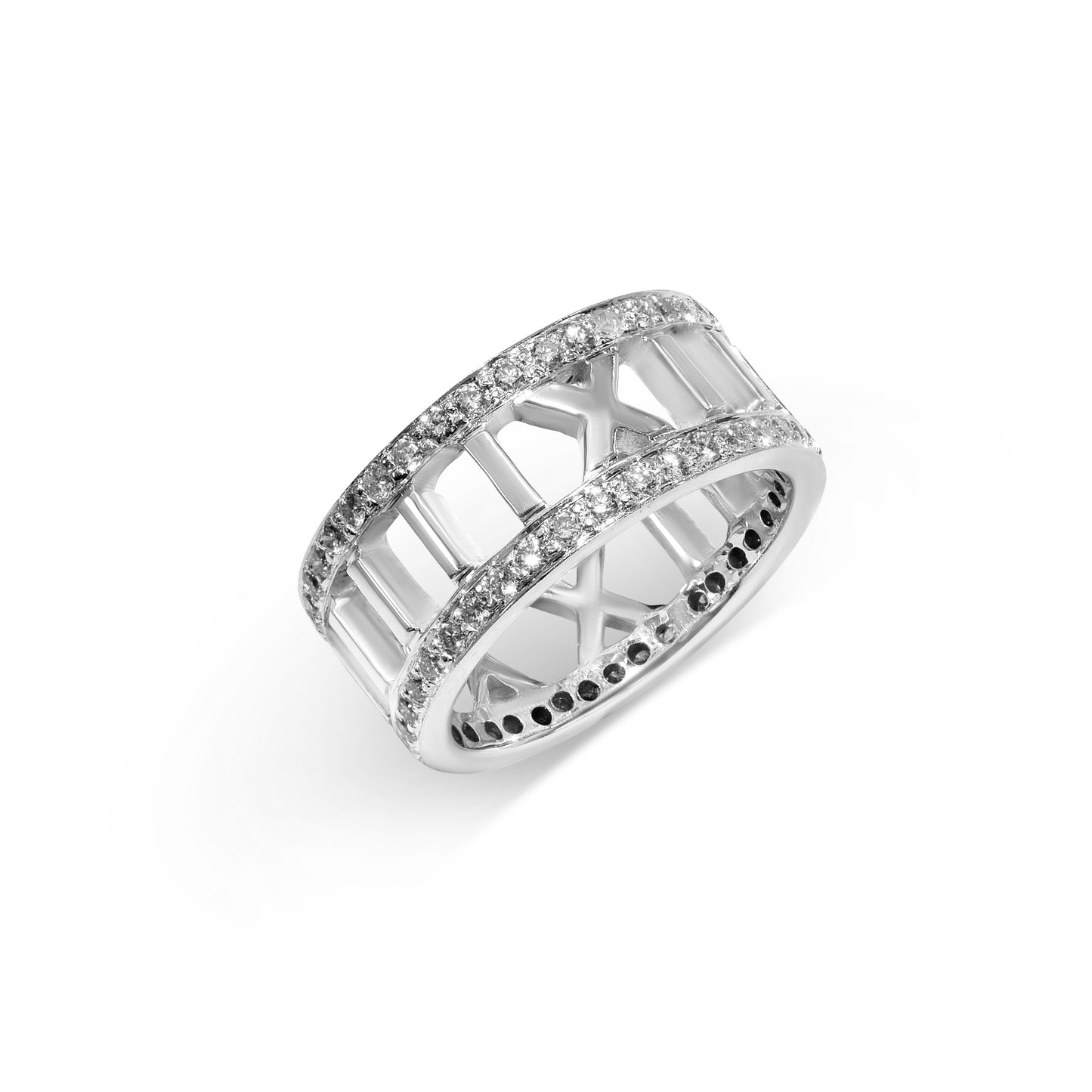 18k White Gold Diamond Ring