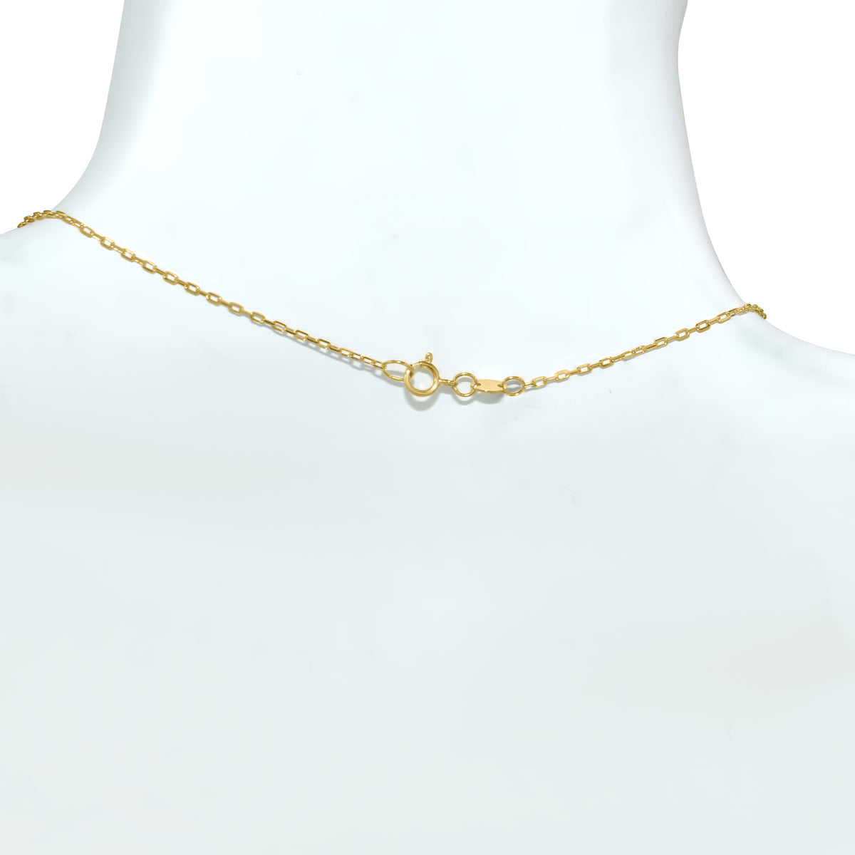 14k Malachite Barrel Pendant Necklace