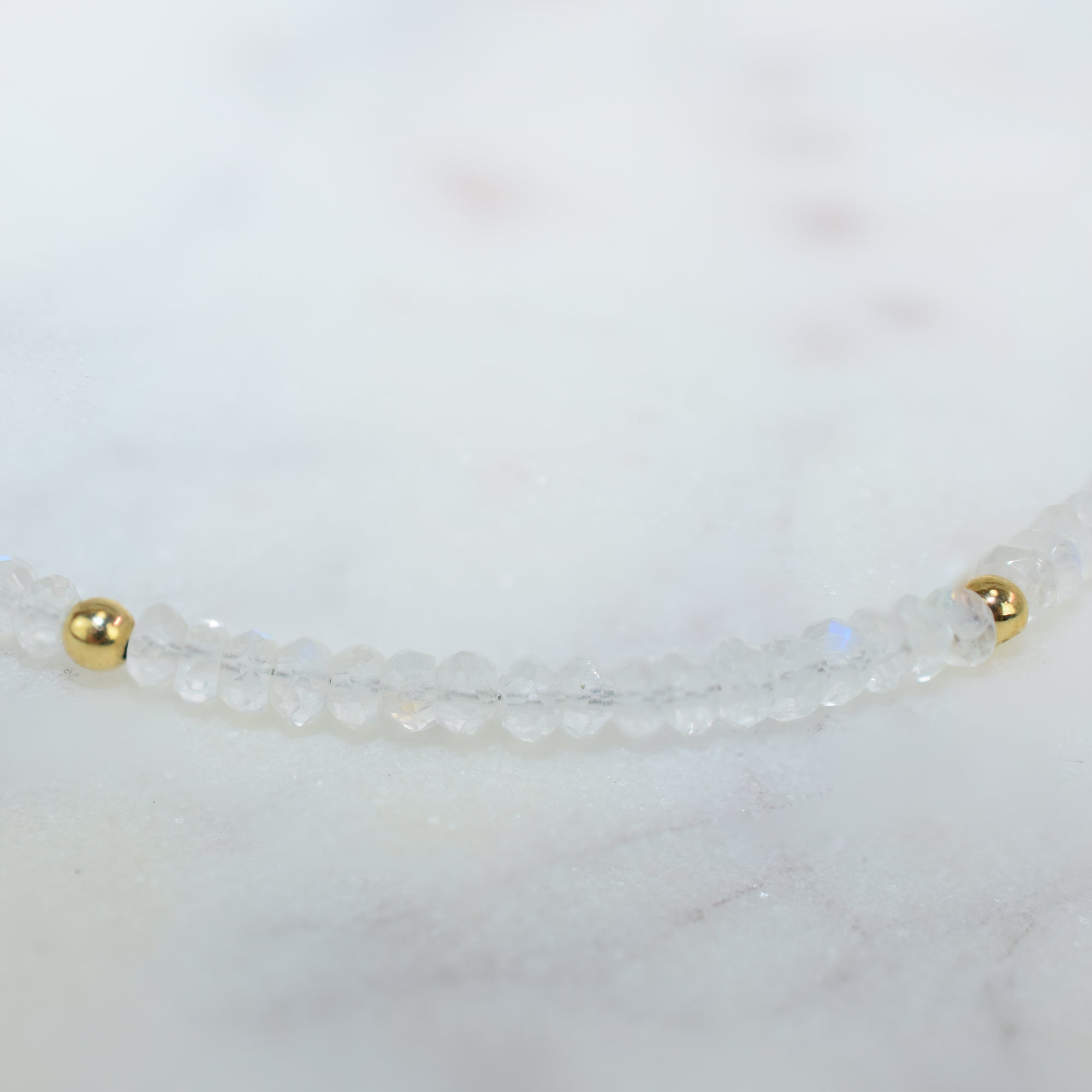 14k Gemstones & Gold Roundel Necklace