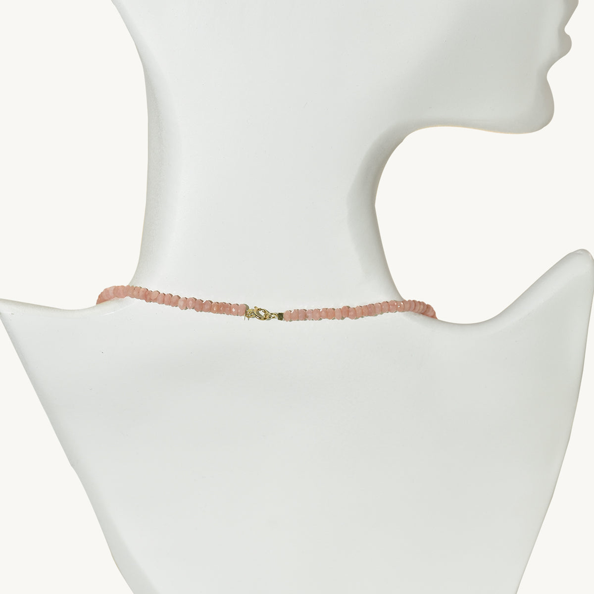 14k Gemstones & Gold Roundel Necklace