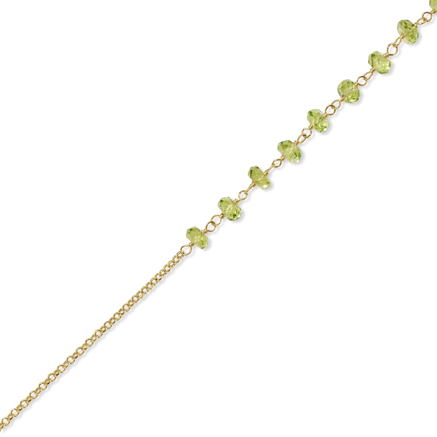 14k Link Gold Chain Anklet