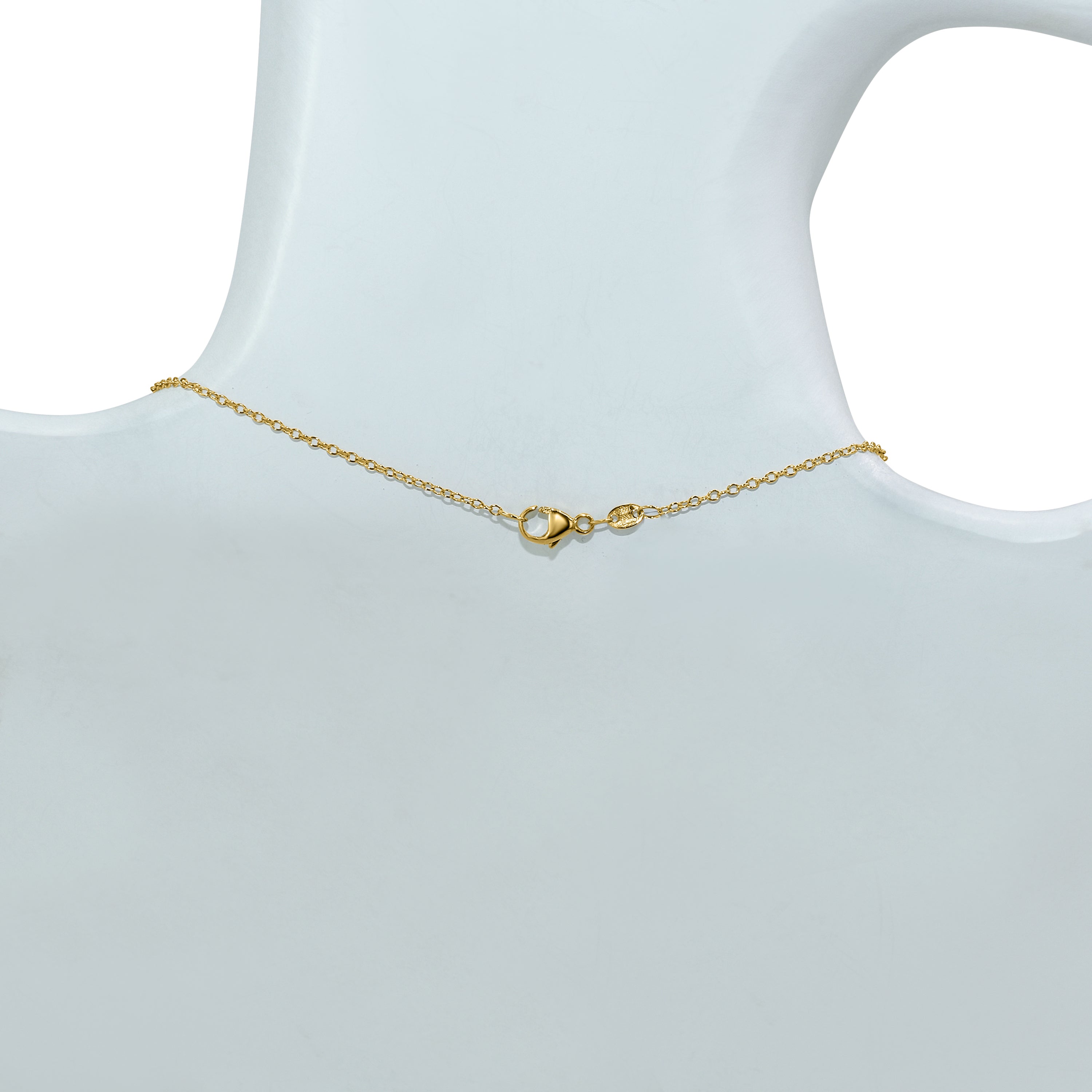 14k Yellow Gold Tanzanite VS Diamond Triple Round Pendant Necklace 17"